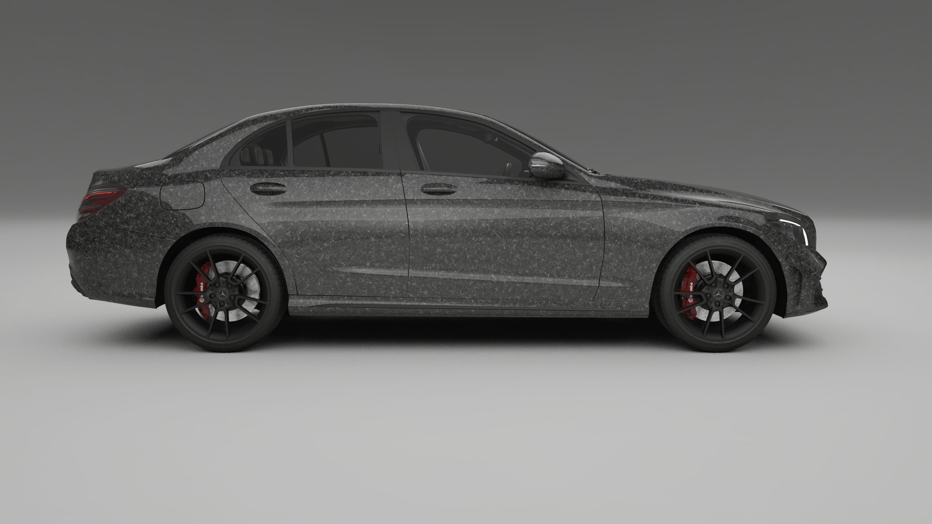 Mercedes C Class W205 AMG sedan TPU Lackschutzfolie | FORGED S Farbwechsel PPF – Komplett-Vorgeschnittener Kit