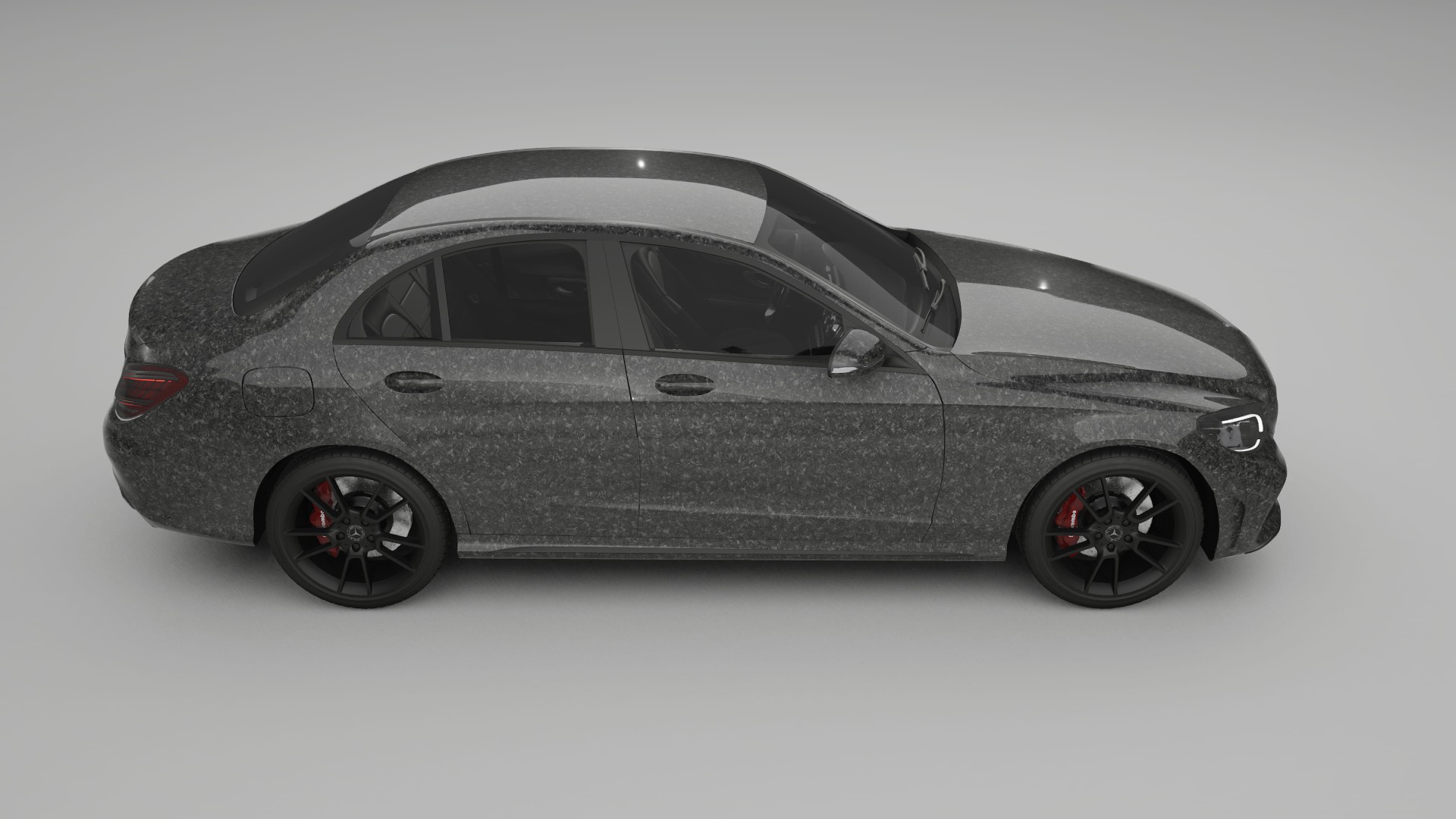 Mercedes C Class W205 AMG sedan TPU Lackschutzfolie | FORGED S Farbwechsel PPF – Komplett-Vorgeschnittener Kit
