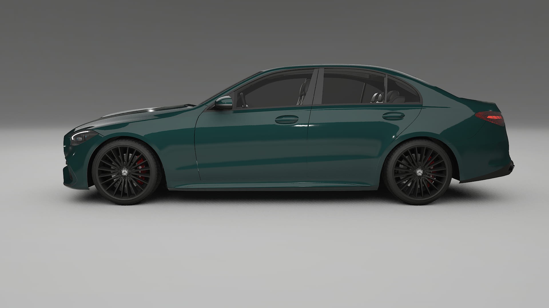 Mercedes C Class W206 TPU Lackschutzfolie | INFERNO Farbwechsel PPF – Komplett-Vorgeschnittener Kit