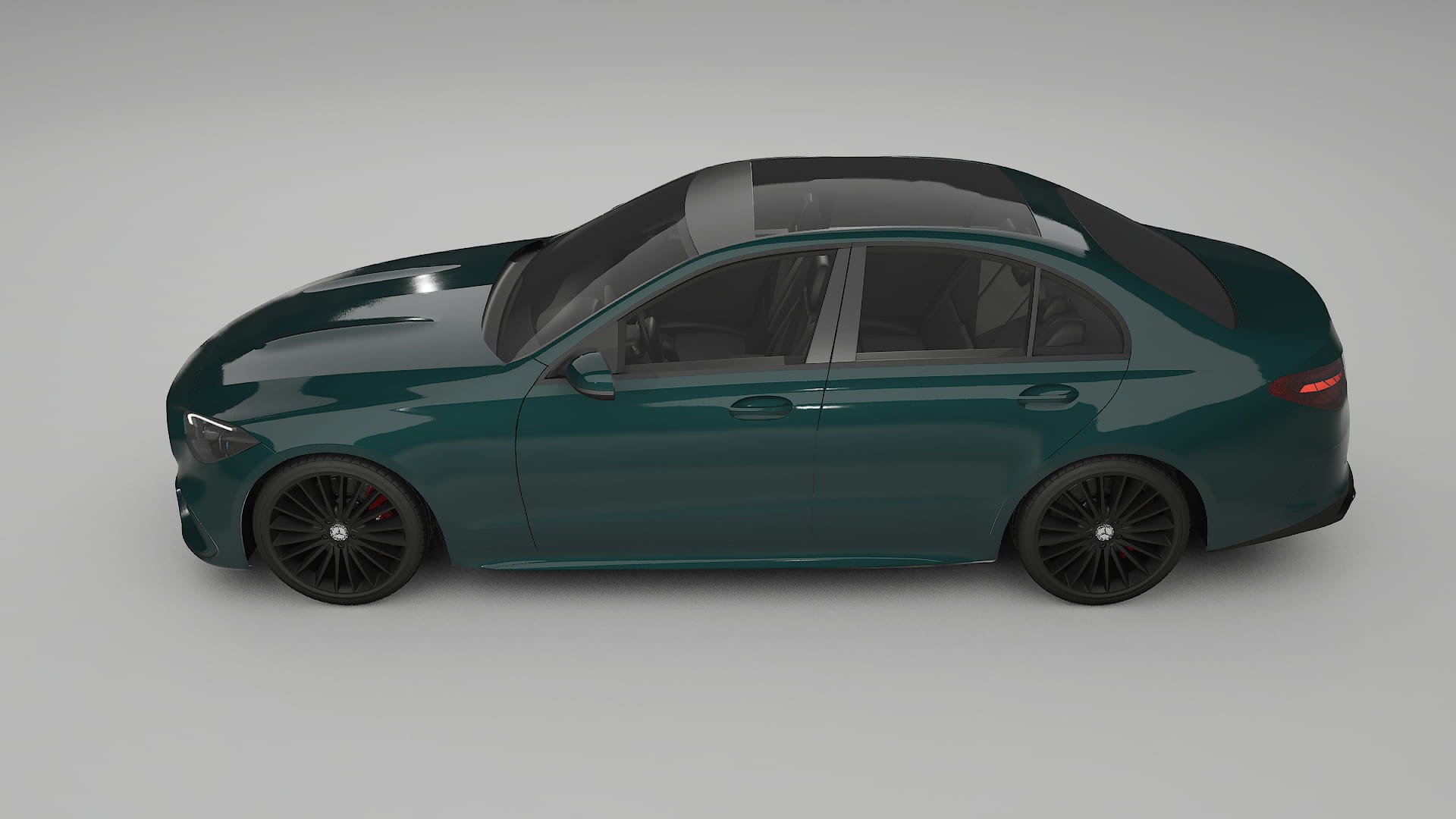 Mercedes C Class W206 TPU Lackschutzfolie | INFERNO Farbwechsel PPF – Komplett-Vorgeschnittener Kit