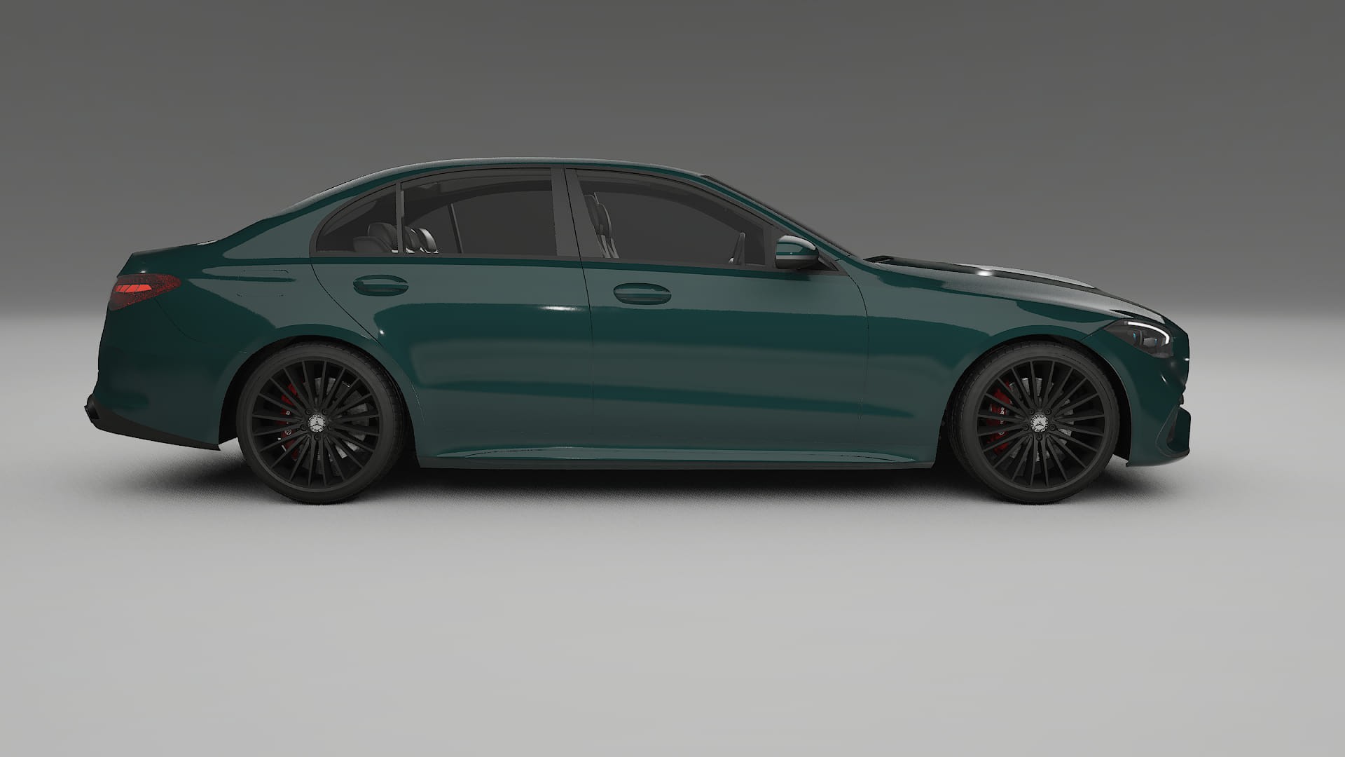 Mercedes C Class W206 TPU Lackschutzfolie | INFERNO Farbwechsel PPF – Komplett-Vorgeschnittener Kit