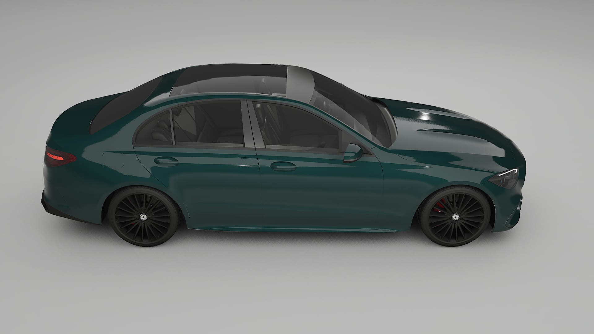 Mercedes C Class W206 TPU Lackschutzfolie | INFERNO Farbwechsel PPF – Komplett-Vorgeschnittener Kit