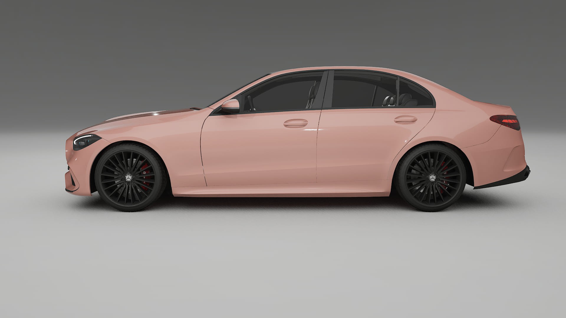 Mercedes C Class W206 TPU Lackschutzfolie | BLUSH Farbwechsel PPF – Komplett-Vorgeschnittener Kit