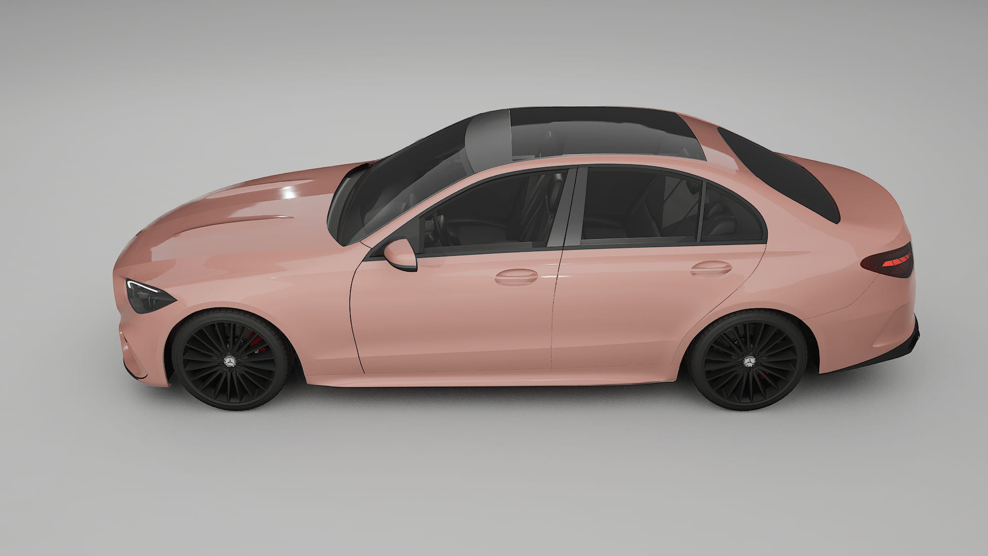 Mercedes C Class W206 TPU Lackschutzfolie | BLUSH Farbwechsel PPF – Komplett-Vorgeschnittener Kit