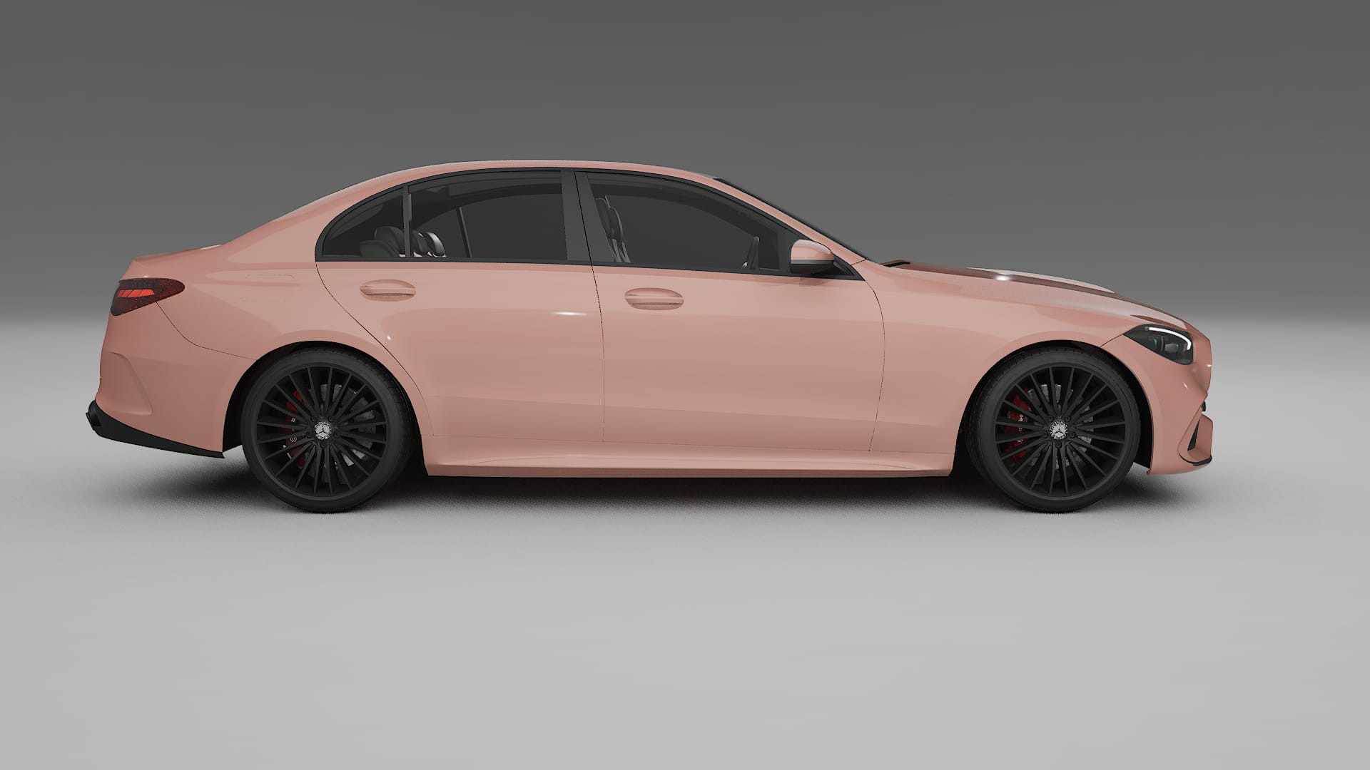 Mercedes C Class W206 TPU Lackschutzfolie | BLUSH Farbwechsel PPF – Komplett-Vorgeschnittener Kit