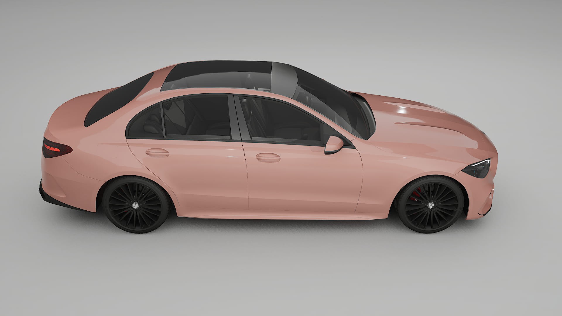 Mercedes C Class W206 TPU Lackschutzfolie | BLUSH Farbwechsel PPF – Komplett-Vorgeschnittener Kit