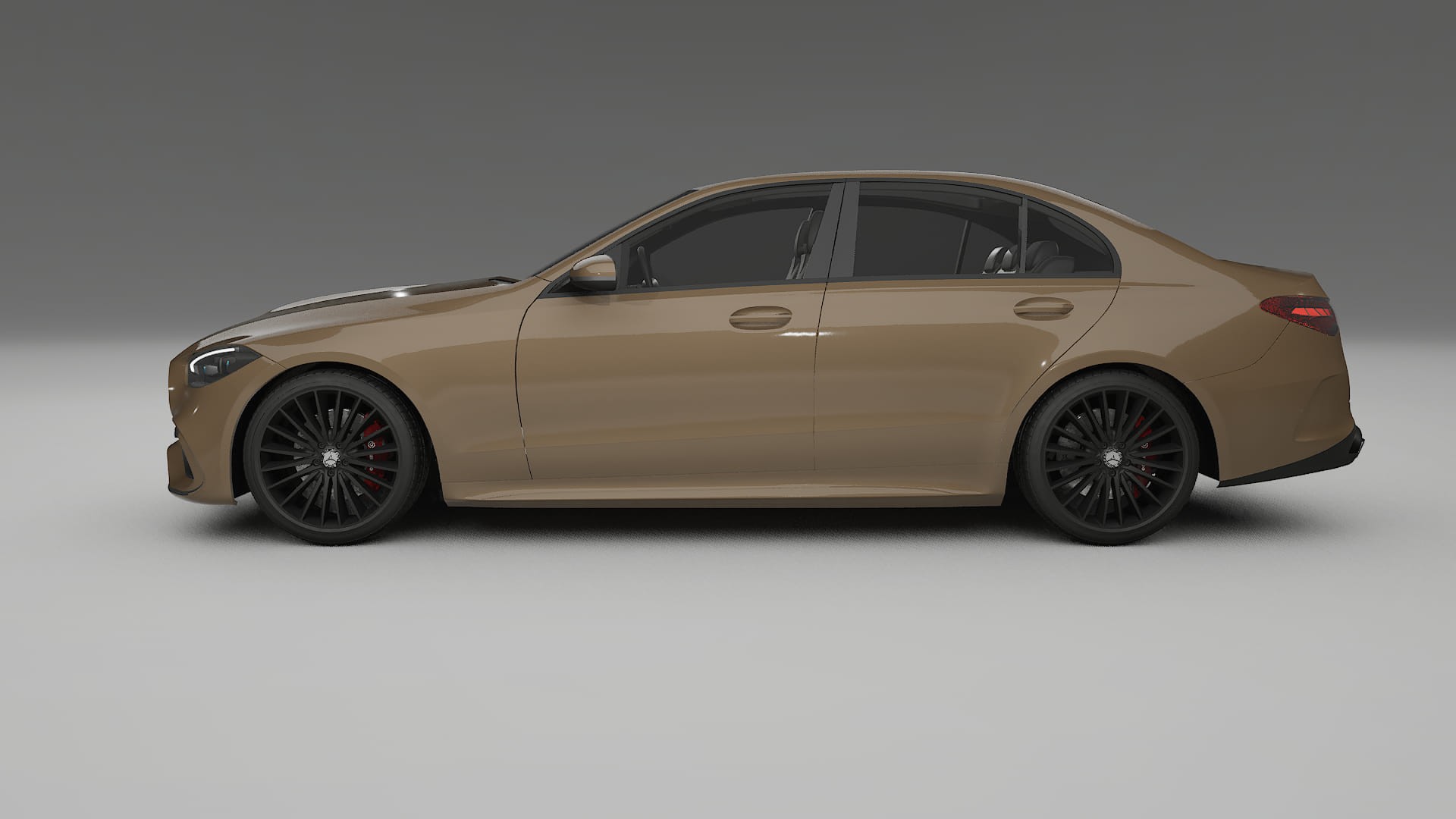 Mercedes C Class W206 TPU Lackschutzfolie | SAHARA Farbwechsel PPF – Komplett-Vorgeschnittener Kit