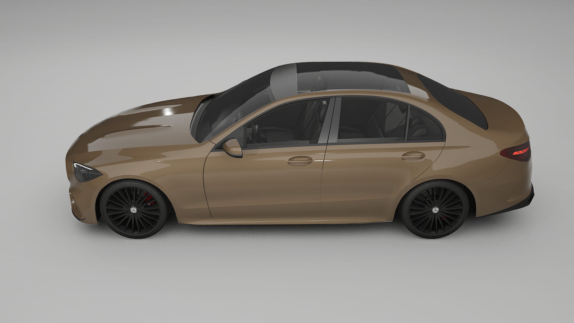 Mercedes C Class W206 TPU Lackschutzfolie | SAHARA Farbwechsel PPF – Komplett-Vorgeschnittener Kit