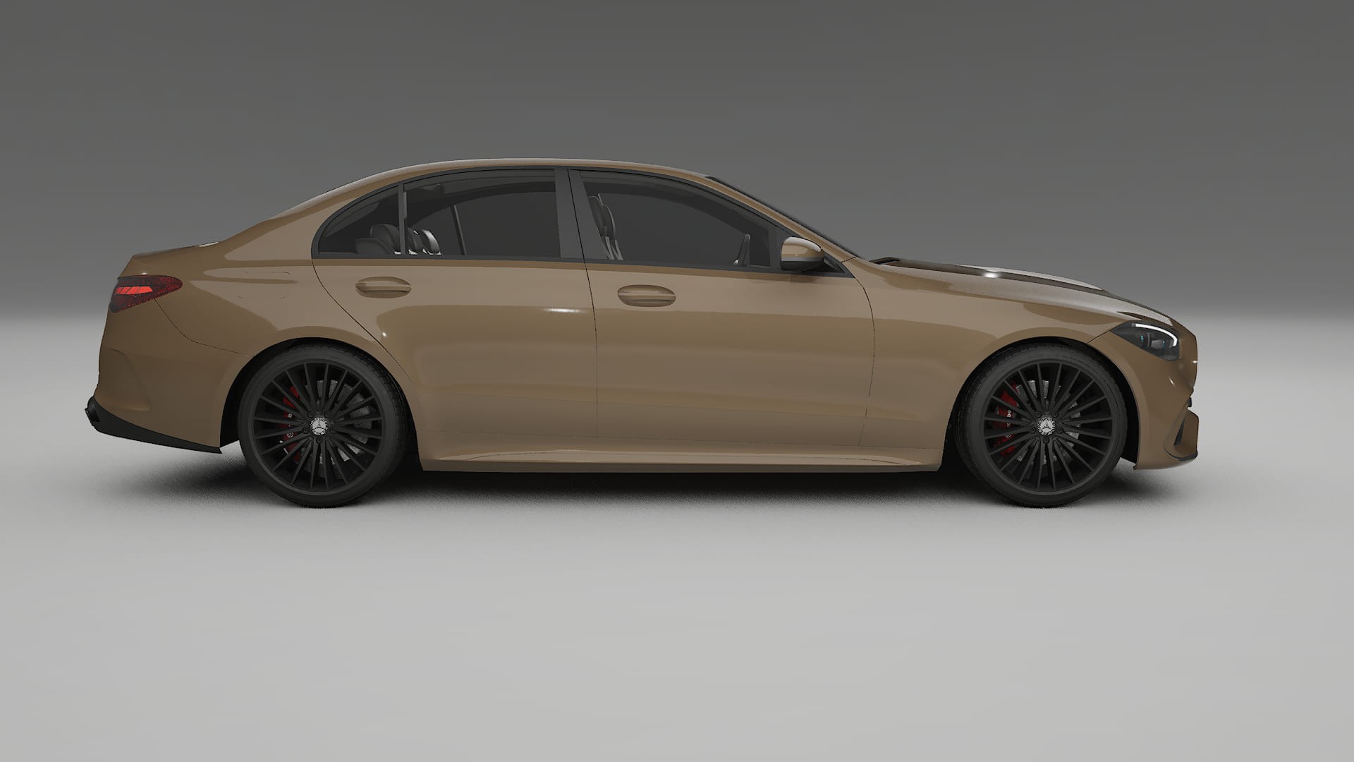 Mercedes C Class W206 TPU Lackschutzfolie | SAHARA Farbwechsel PPF – Komplett-Vorgeschnittener Kit