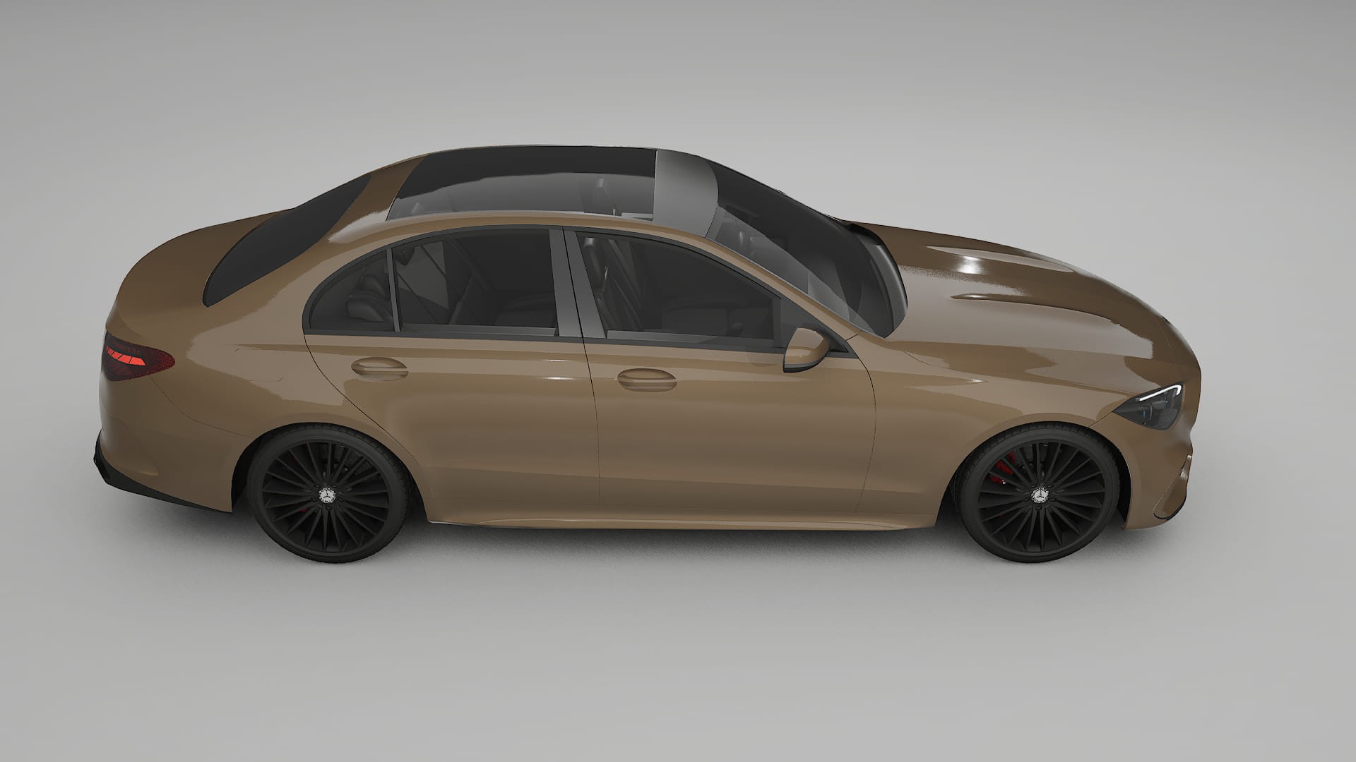 Mercedes C Class W206 TPU Lackschutzfolie | SAHARA Farbwechsel PPF – Komplett-Vorgeschnittener Kit