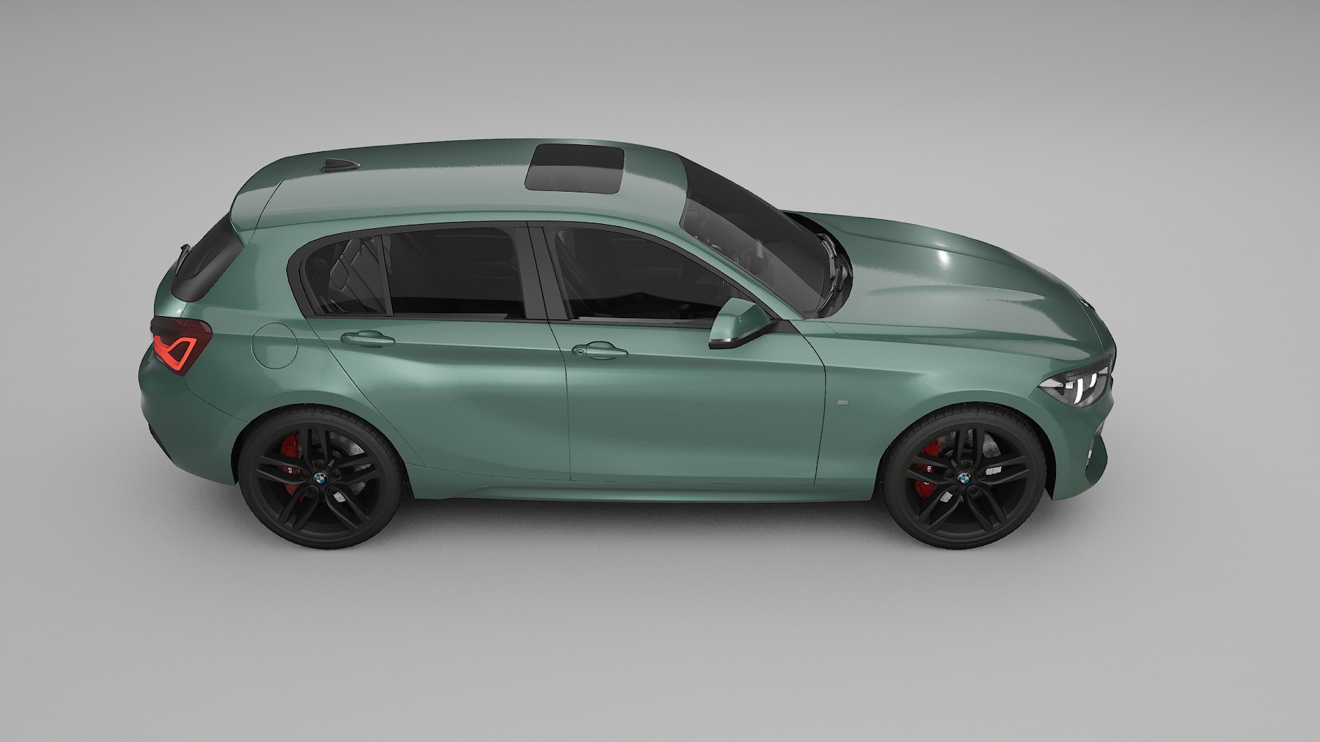 BMW 1 F20 facelift LCI TPU Lackschutzfolie | EVERGREEN Farbwechsel PPF – Komplett-Vorgeschnittener Kit