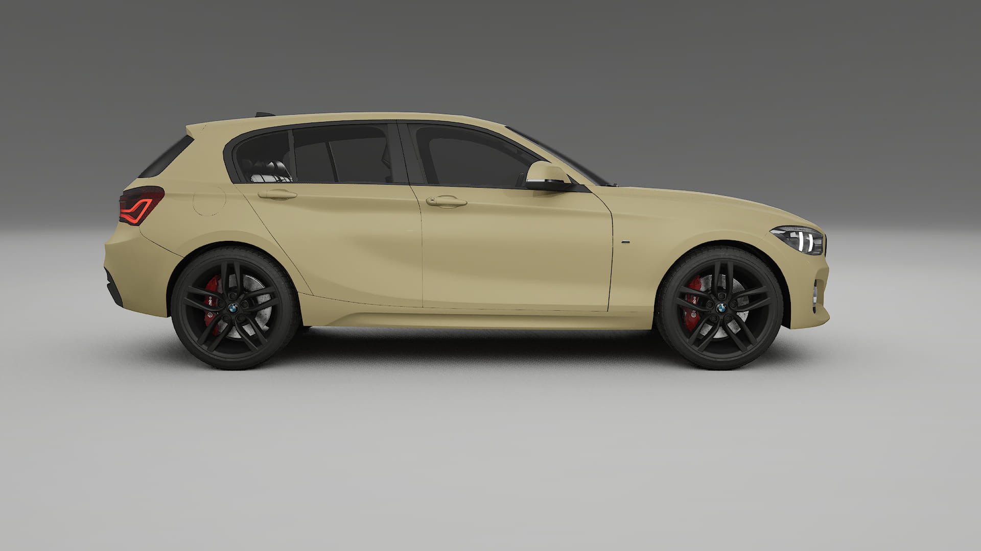 BMW 1 F20 facelift LCI TPU Lackschutzfolie | SAND Farbwechsel PPF – Komplett-Vorgeschnittener Kit