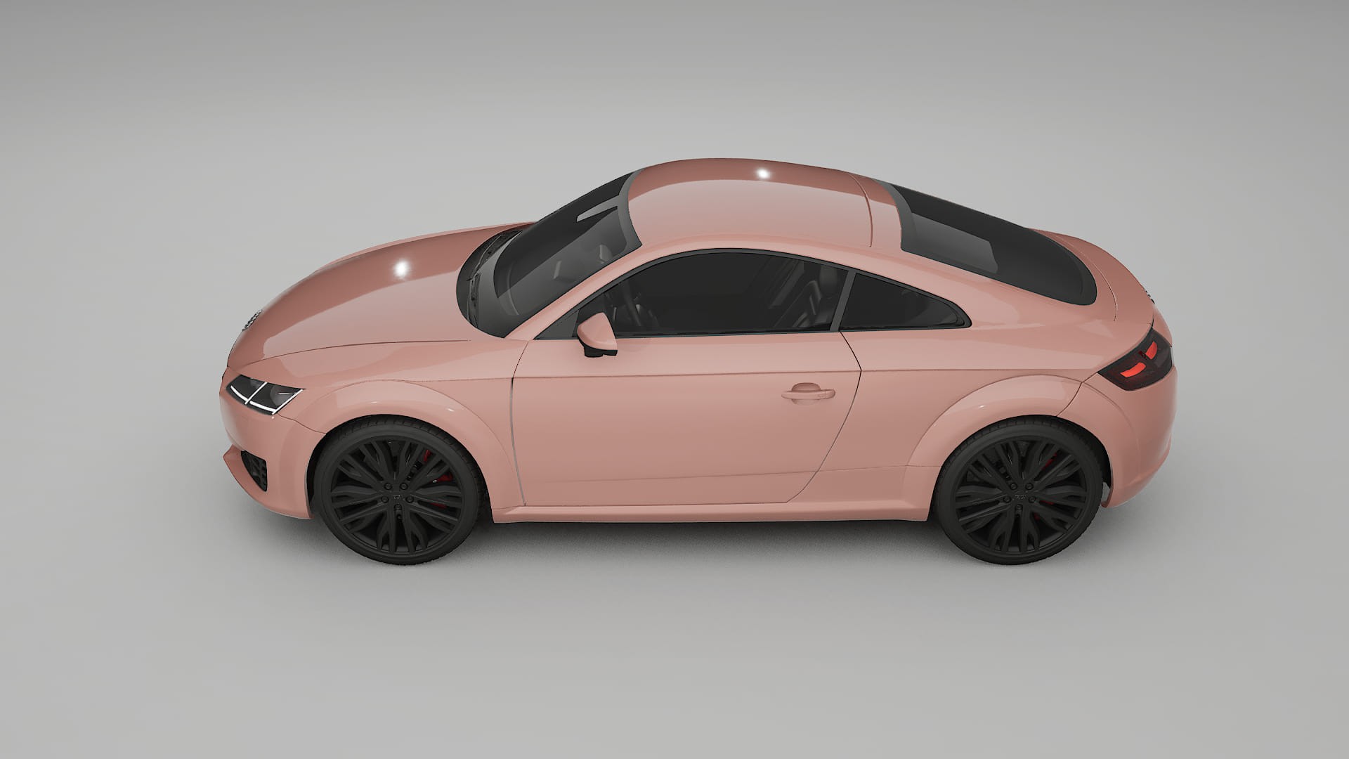 Audi TT Coupe 8S prefacelift pre LCI TPU Lackschutzfolie | BLUSH Farbwechsel PPF – Komplett-Vorgeschnittener Kit