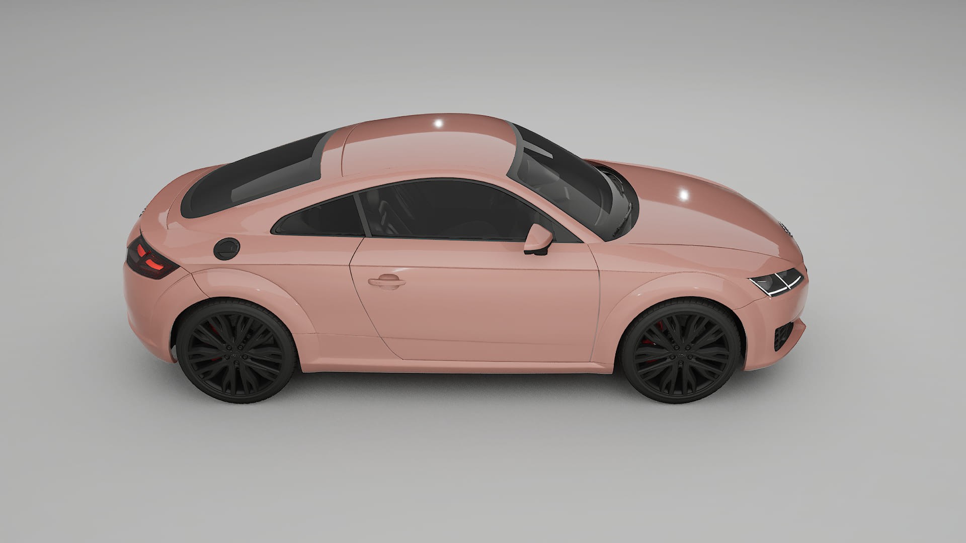 Audi TT Coupe 8S prefacelift pre LCI TPU Lackschutzfolie | BLUSH Farbwechsel PPF – Komplett-Vorgeschnittener Kit
