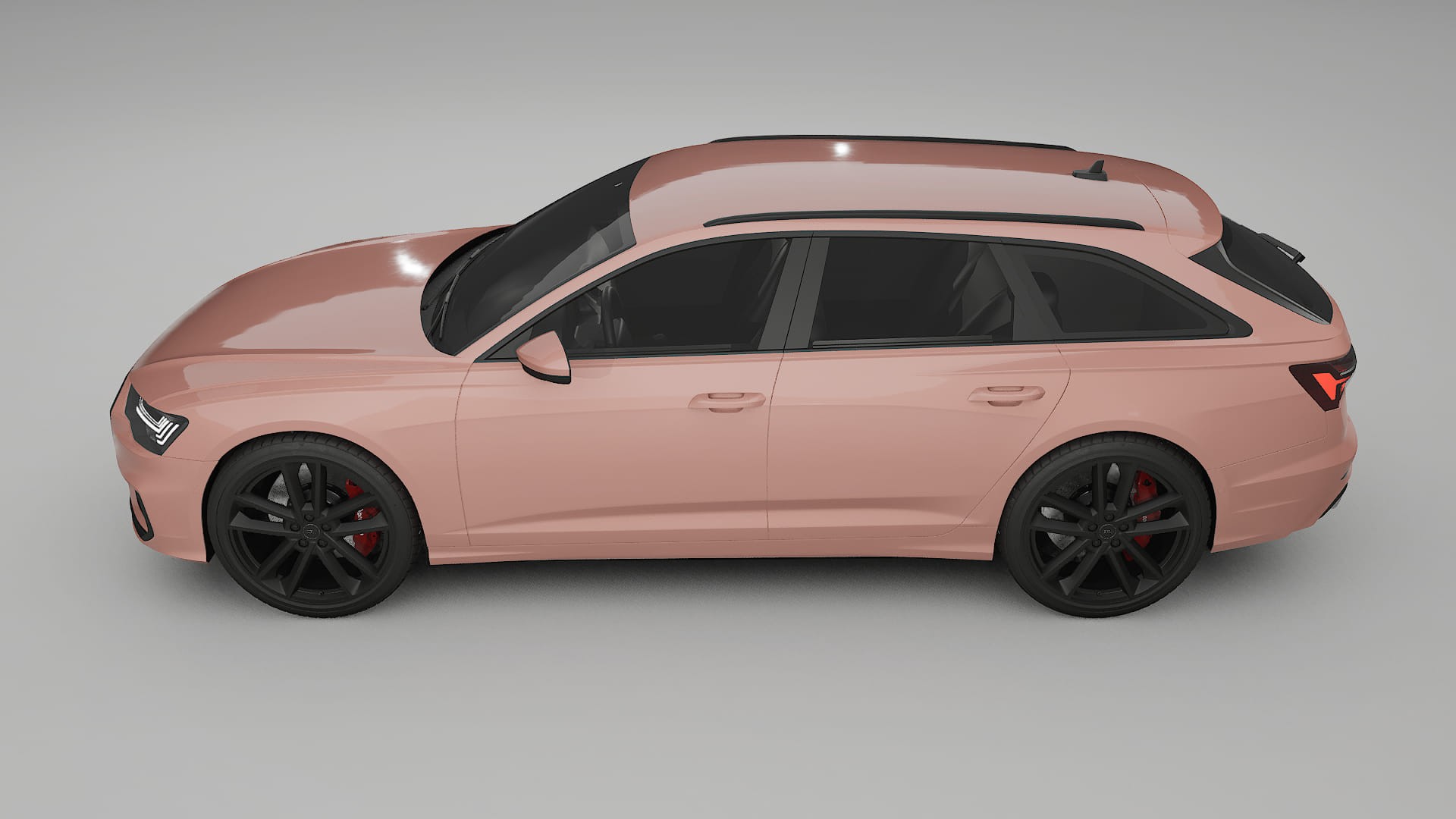Audi S6 Avant prefacelift pre LCI C8 TPU Lackschutzfolie | BLUSH Farbwechsel PPF – Komplett-Vorgeschnittener Kit
