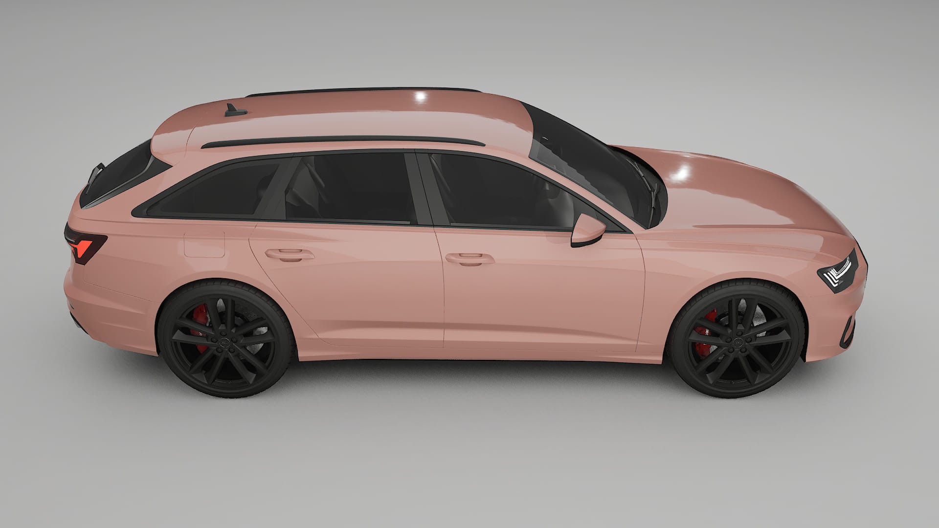 Audi S6 Avant prefacelift pre LCI C8 TPU Lackschutzfolie | BLUSH Farbwechsel PPF – Komplett-Vorgeschnittener Kit