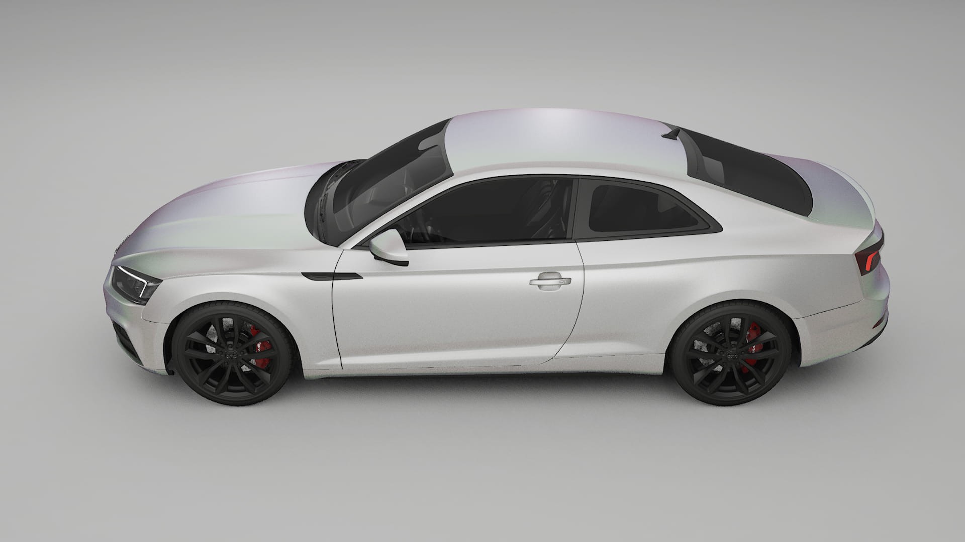 Audi S5 B9 prefacelift pre LCI TPU Lackschutzfolie | NEBULA Farbwechsel PPF – Komplett-Vorgeschnittener Kit