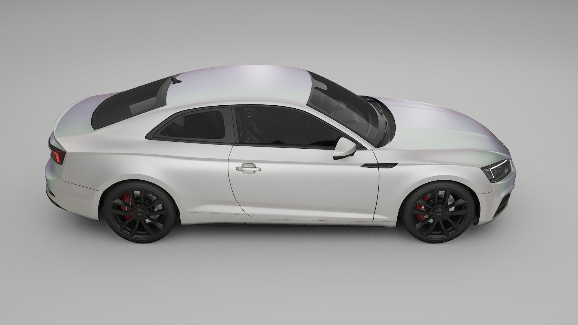 Audi S5 B9 prefacelift pre LCI TPU Lackschutzfolie | NEBULA Farbwechsel PPF – Komplett-Vorgeschnittener Kit