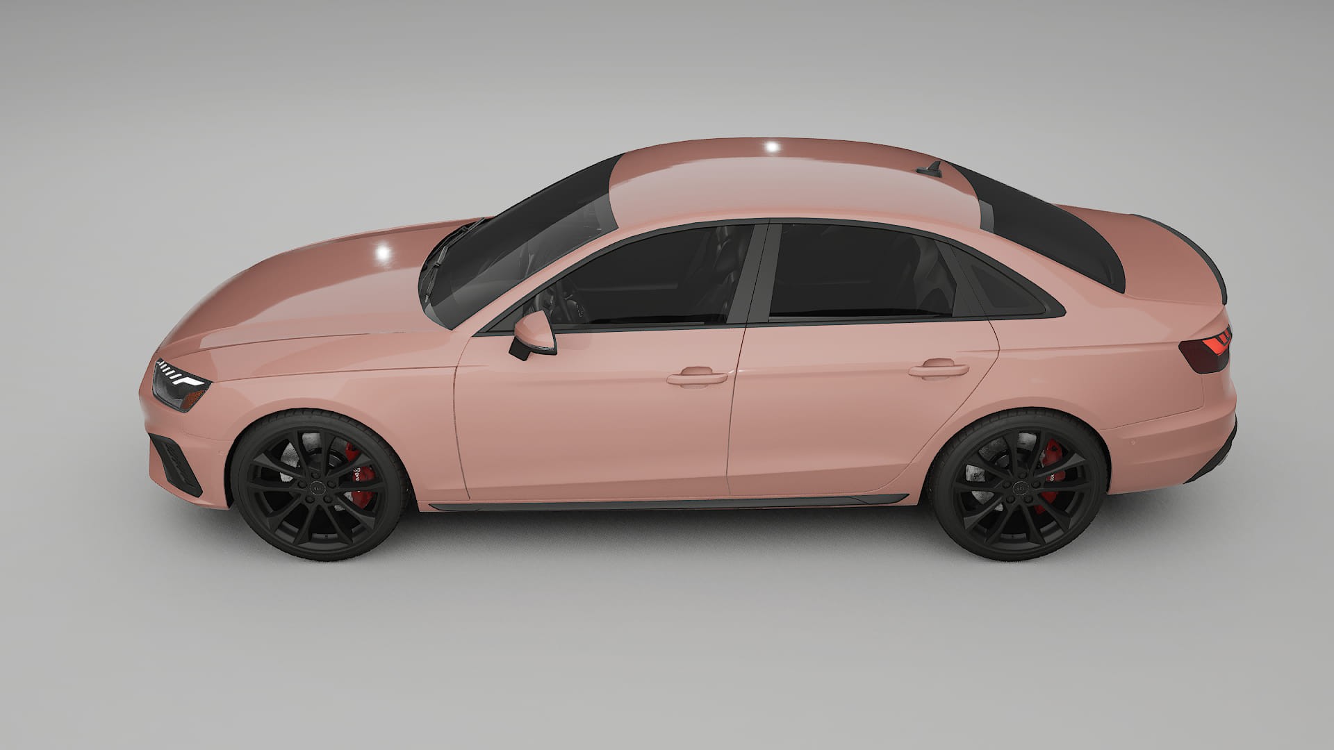 Audi S4 Sedan B9 facelift LCI TPU Lackschutzfolie | BLUSH Farbwechsel PPF – Komplett-Vorgeschnittener Kit