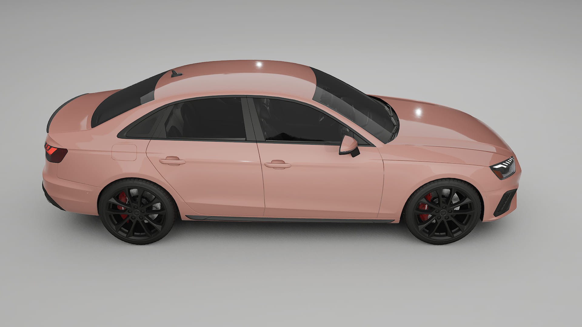 Audi S4 Sedan B9 facelift LCI TPU Lackschutzfolie | BLUSH Farbwechsel PPF – Komplett-Vorgeschnittener Kit