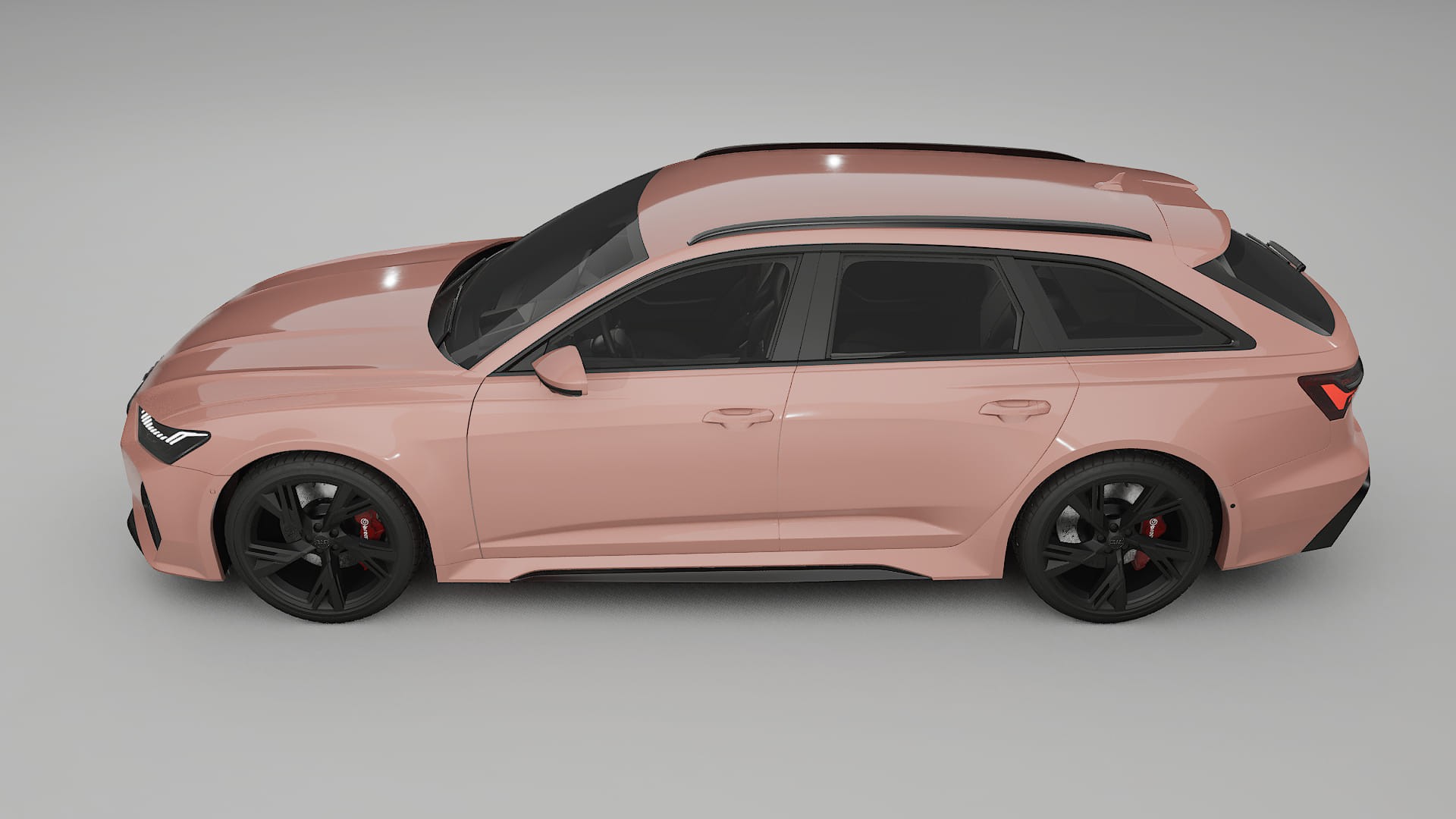 Audi RS6 Avant C8 facelift LCI TPU Lackschutzfolie | BLUSH Farbwechsel PPF – Komplett-Vorgeschnittener Kit