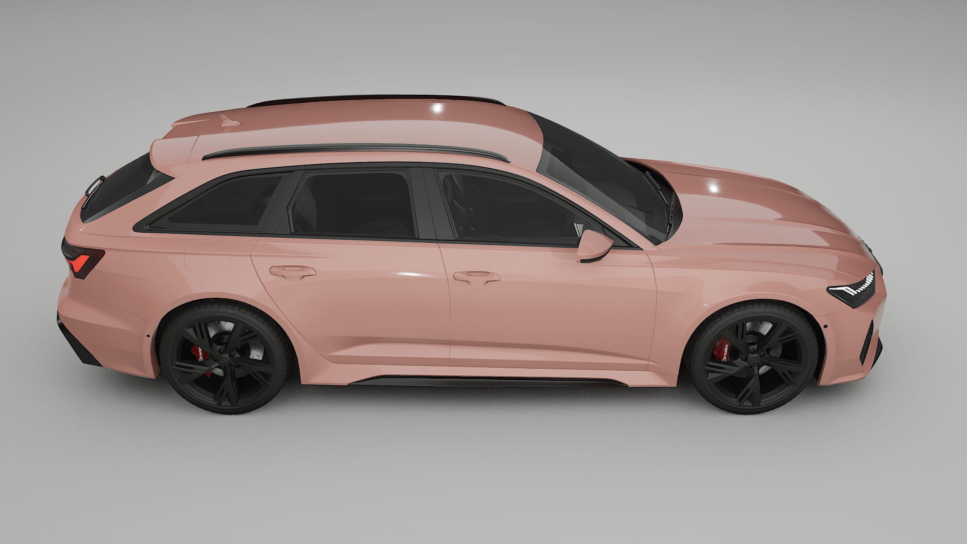 Audi RS6 Avant C8 facelift LCI TPU Lackschutzfolie | BLUSH Farbwechsel PPF – Komplett-Vorgeschnittener Kit