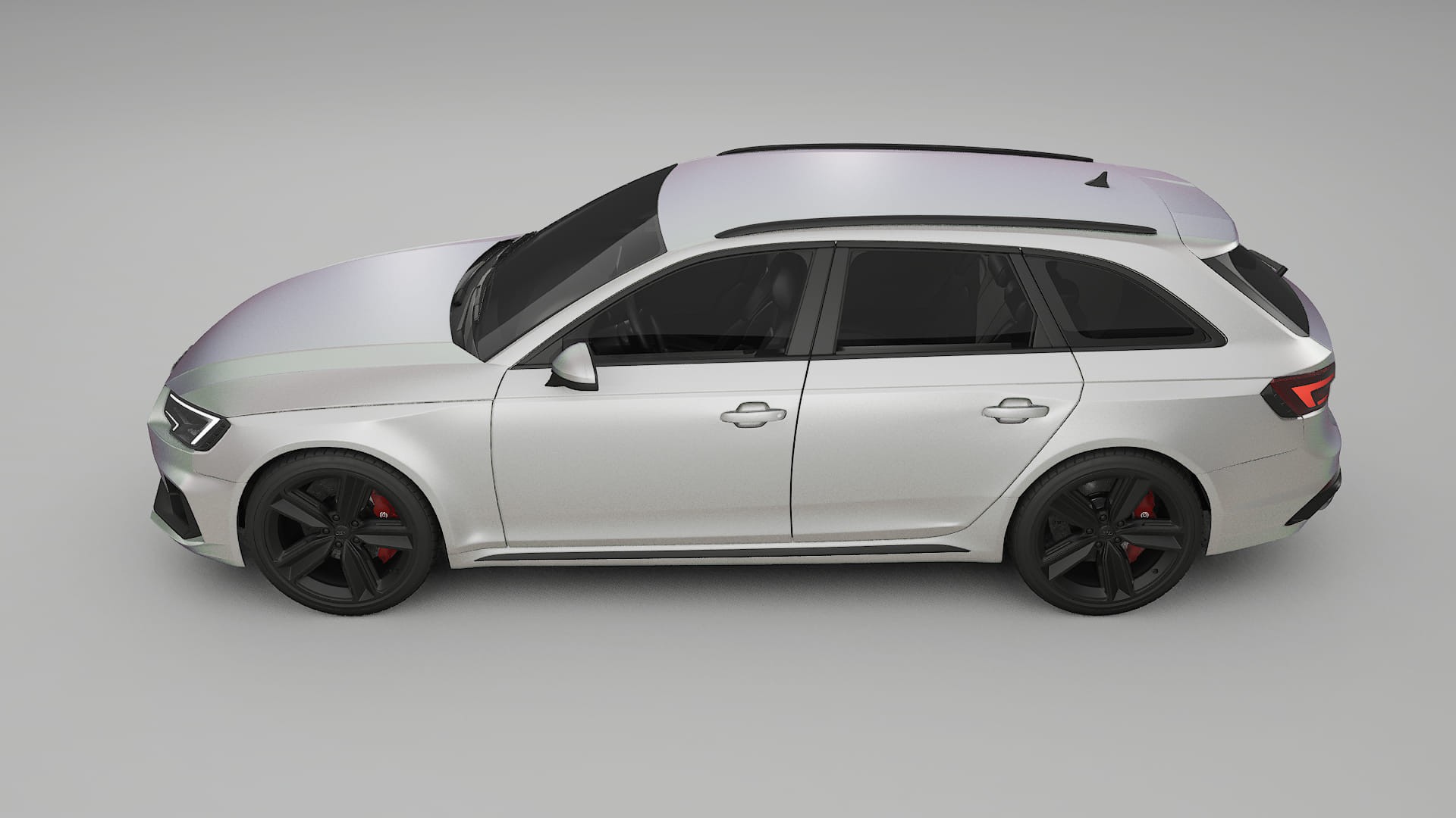 Audi RS4 Avant B9 prefacelift pre LCI TPU Lackschutzfolie | NEBULA Farbwechsel PPF – Komplett-Vorgeschnittener Kit