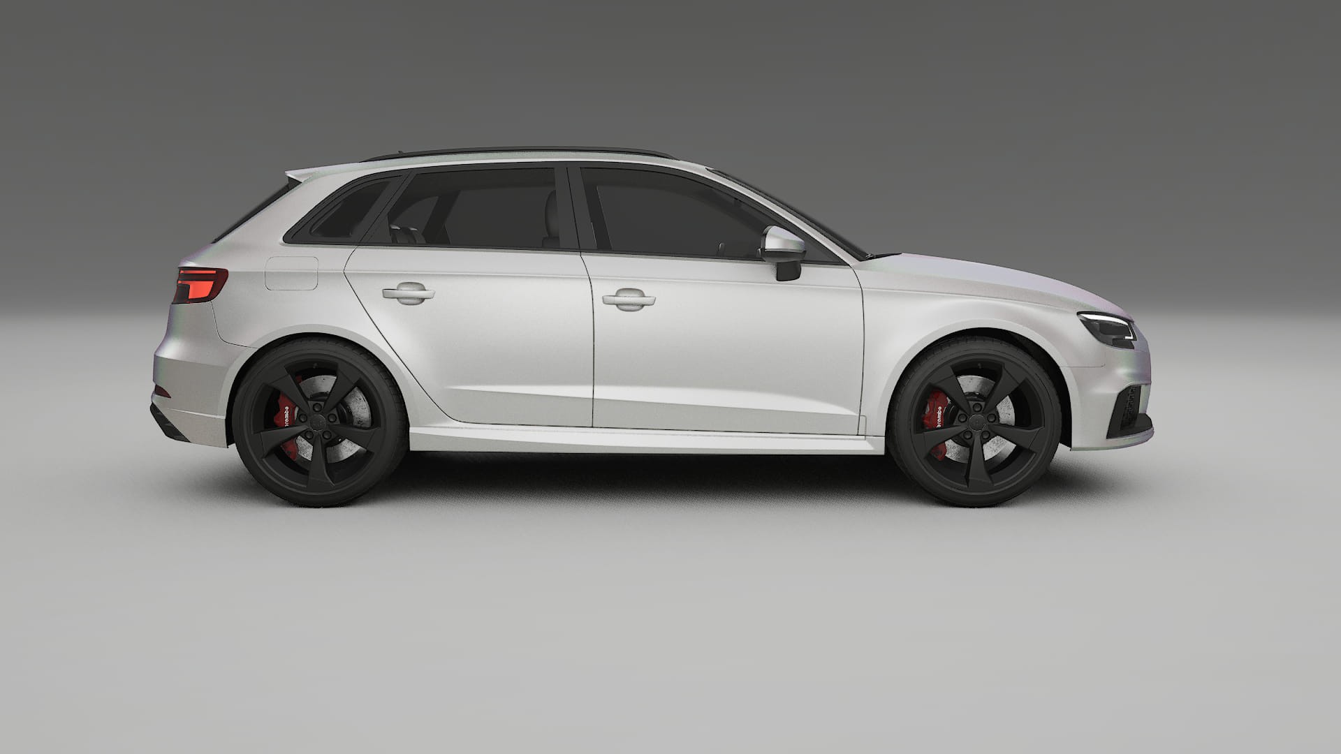Audi RS3 Sportback 8V facelift LCI TPU Lackschutzfolie | NEBULA Farbwechsel PPF – Komplett-Vorgeschnittener Kit