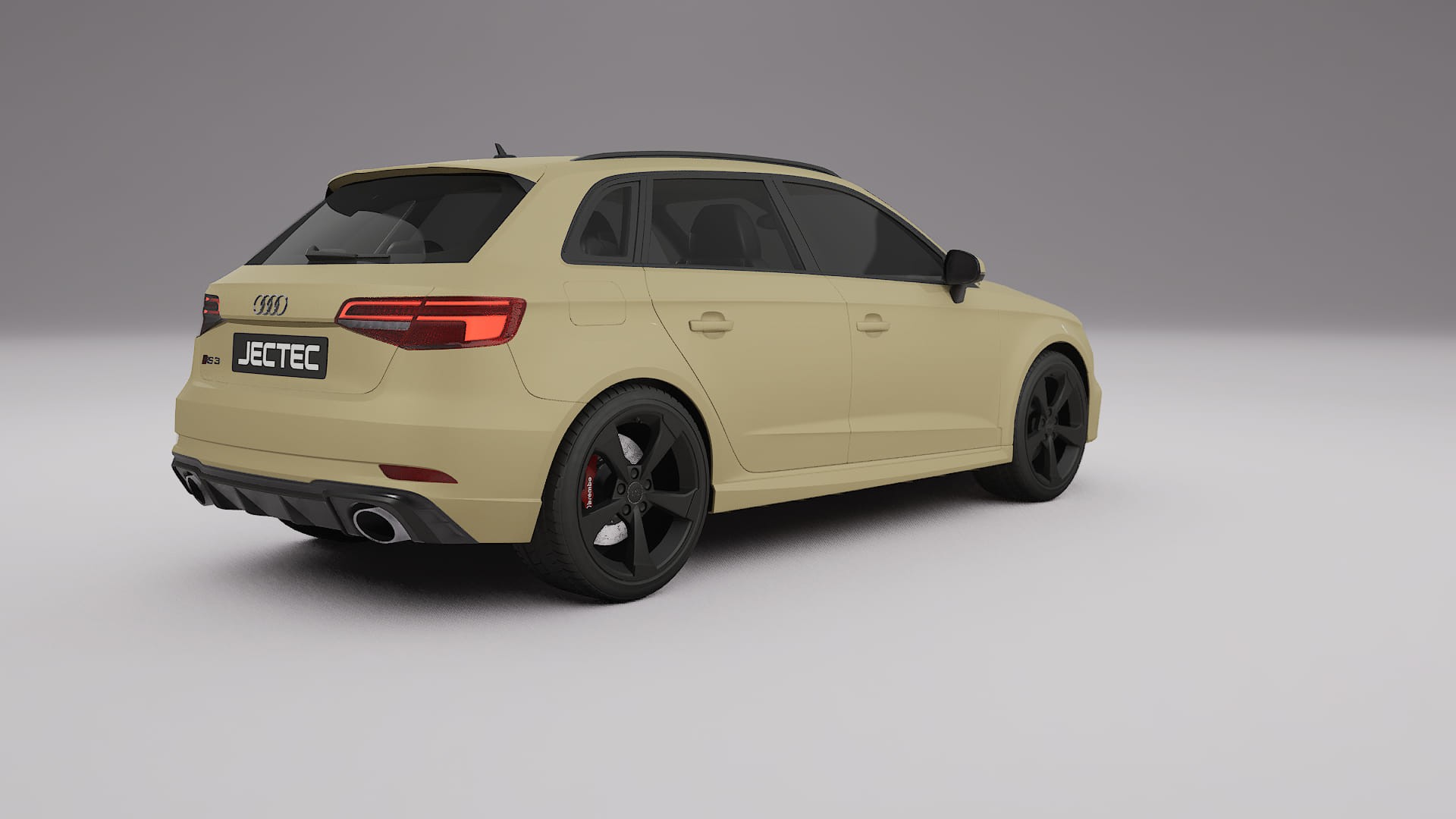 Audi RS3 Sportback 8V facelift LCI TPU Lackschutzfolie | SAND Farbwechsel PPF – Komplett-Vorgeschnittener Kit