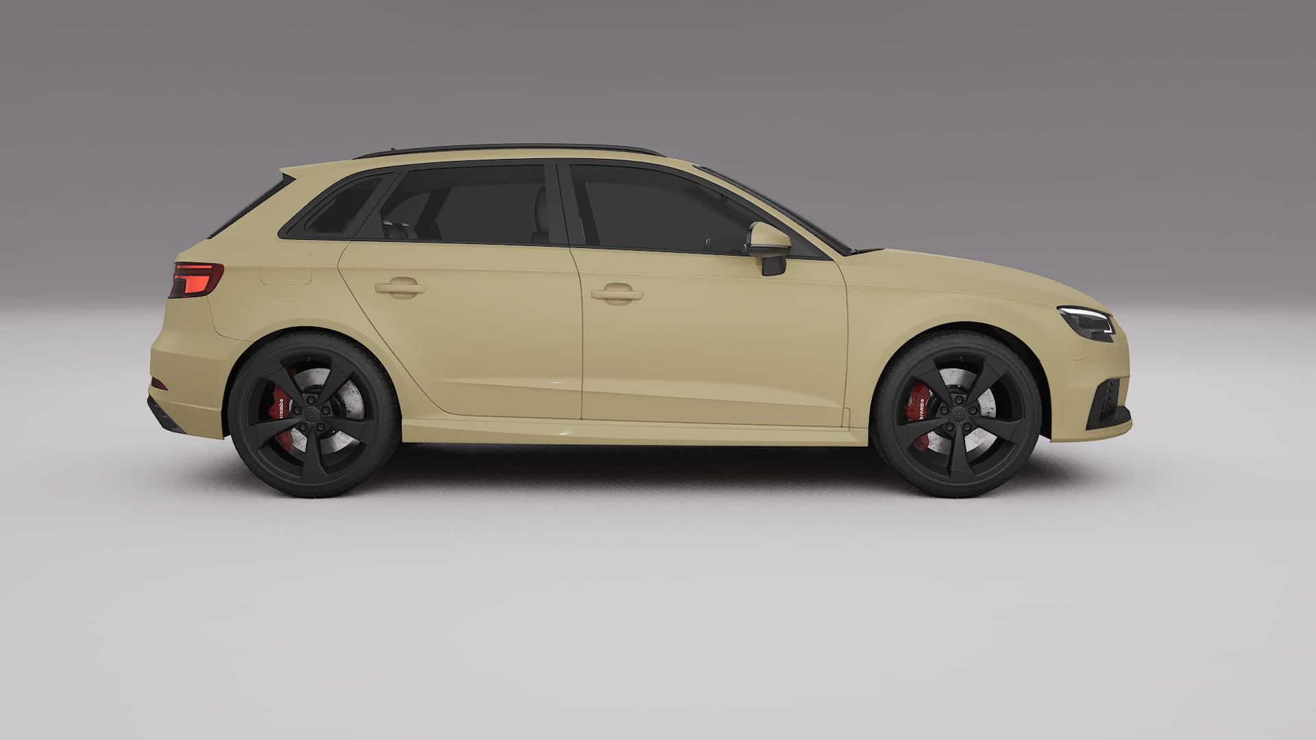 Audi RS3 Sportback 8V facelift LCI TPU Lackschutzfolie | SAND Farbwechsel PPF – Komplett-Vorgeschnittener Kit
