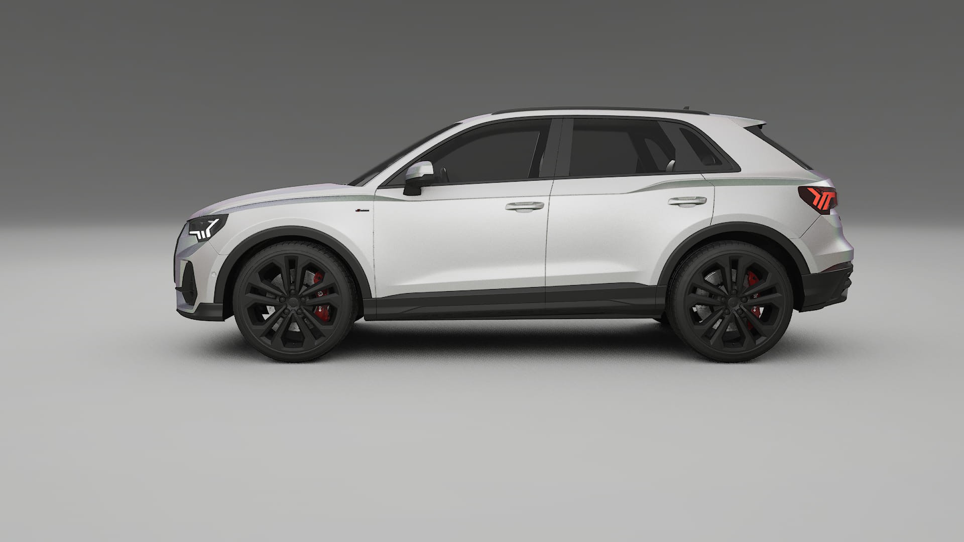Audi Q3 S Line F3 TPU Lackschutzfolie | NEBULA Farbwechsel PPF – Komplett-Vorgeschnittener Kit