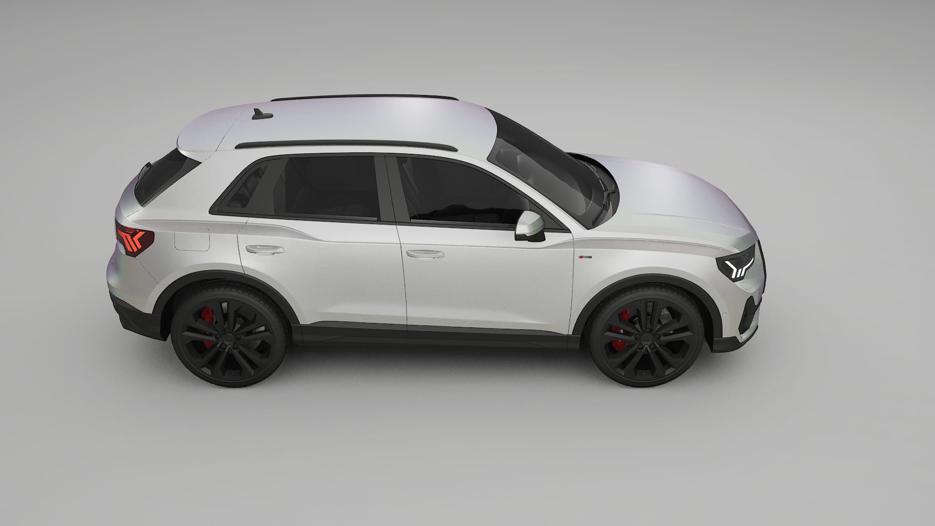 Audi Q3 S Line F3 TPU Lackschutzfolie | NEBULA Farbwechsel PPF – Komplett-Vorgeschnittener Kit