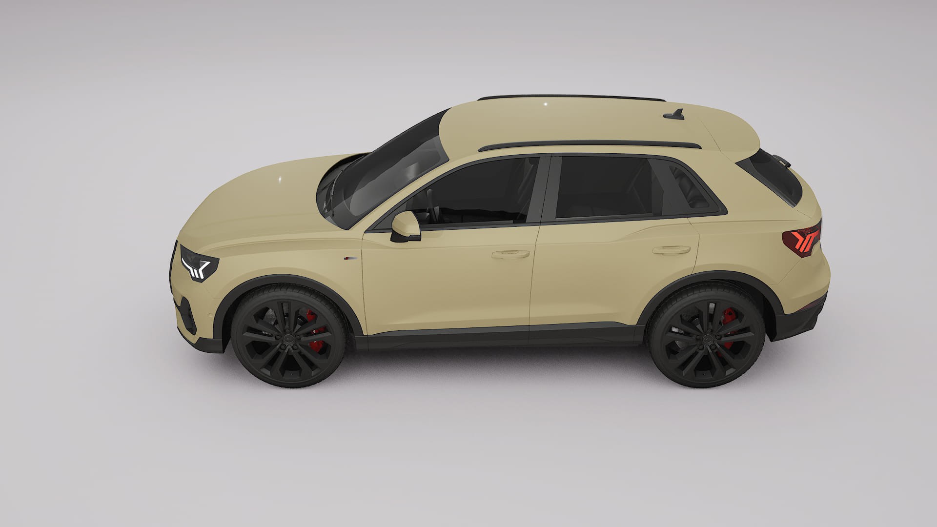 Audi Q3 S Line F3 TPU Lackschutzfolie | SAND Farbwechsel PPF – Komplett-Vorgeschnittener Kit