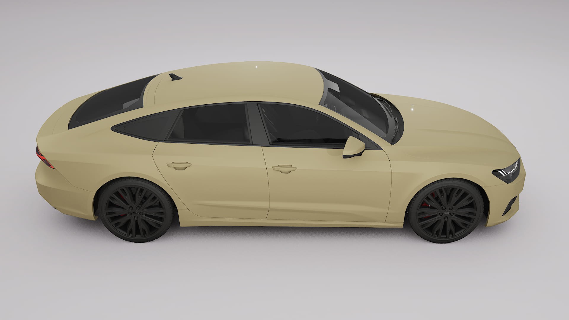 Audi A7 C8 Sportback prefacelift pre LCI TPU Lackschutzfolie | SAND Farbwechsel PPF – Komplett-Vorgeschnittener Kit