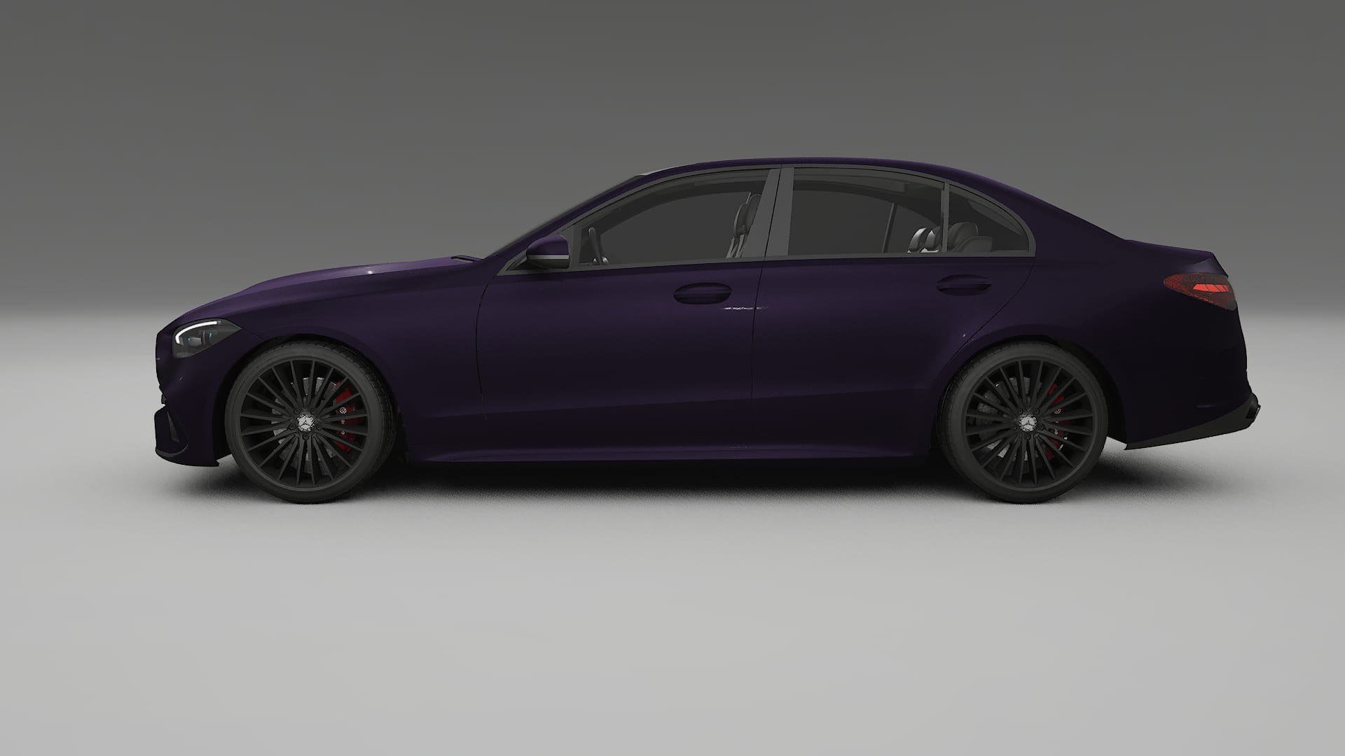 Mercedes C Class W206 TPU Lackschutzfolie | VIOLET Farbwechsel PPF – Komplett-Vorgeschnittener Kit