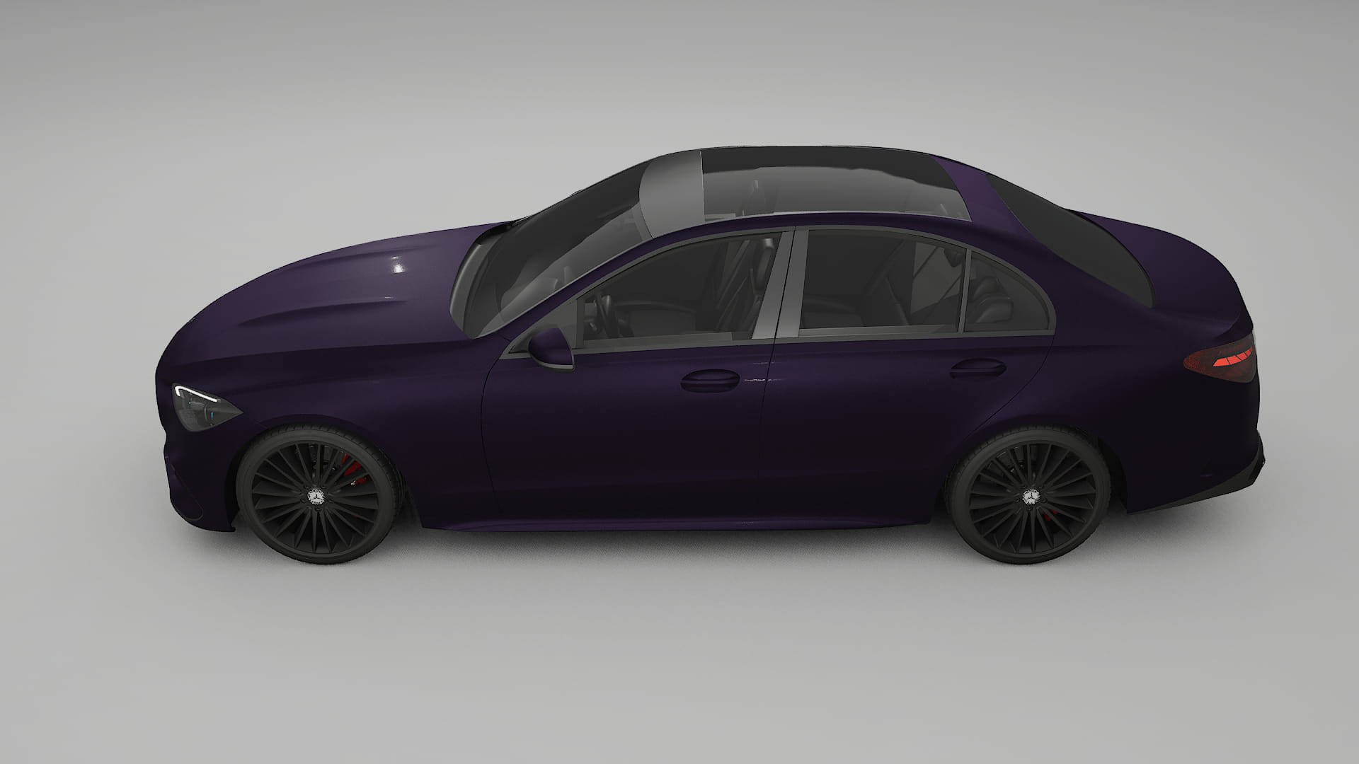 Mercedes C Class W206 TPU Lackschutzfolie | VIOLET Farbwechsel PPF – Komplett-Vorgeschnittener Kit
