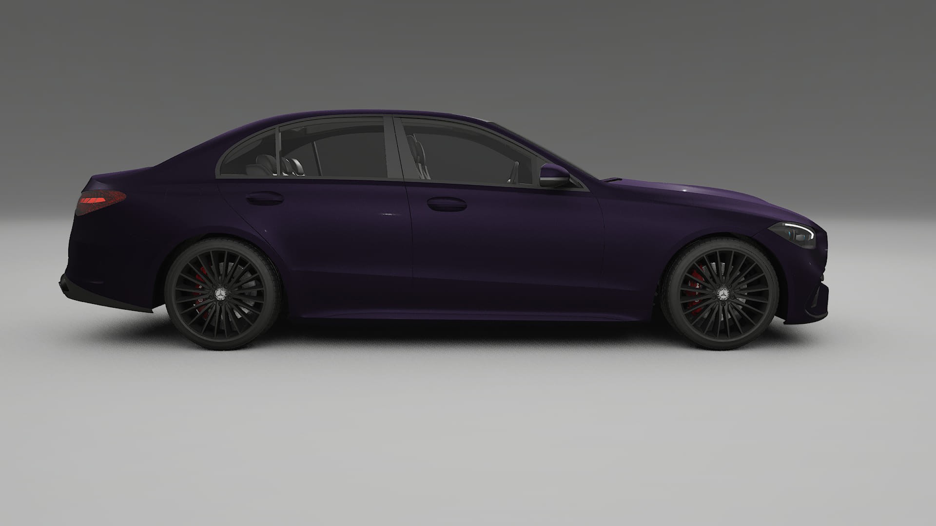 Mercedes C Class W206 TPU Lackschutzfolie | VIOLET Farbwechsel PPF – Komplett-Vorgeschnittener Kit