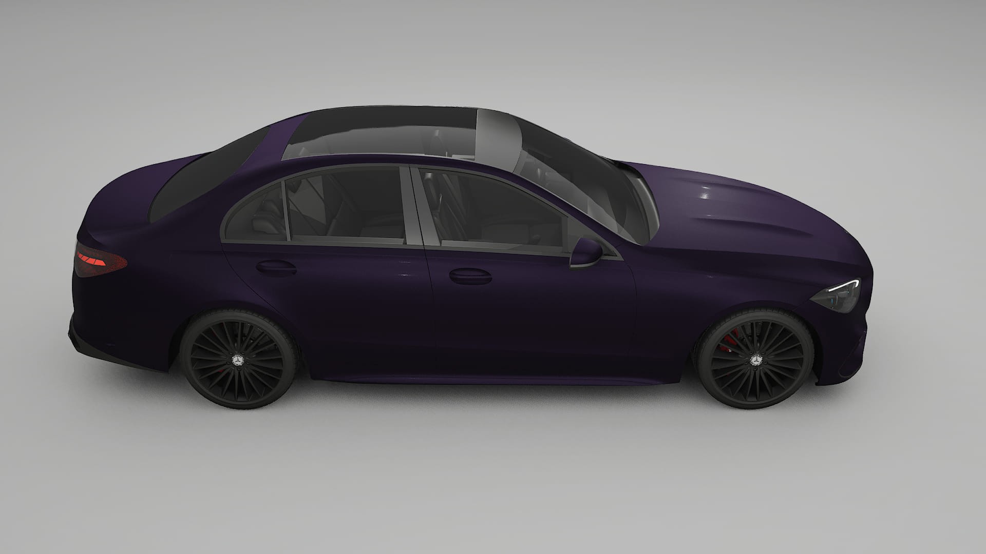 Mercedes C Class W206 TPU Lackschutzfolie | VIOLET Farbwechsel PPF – Komplett-Vorgeschnittener Kit
