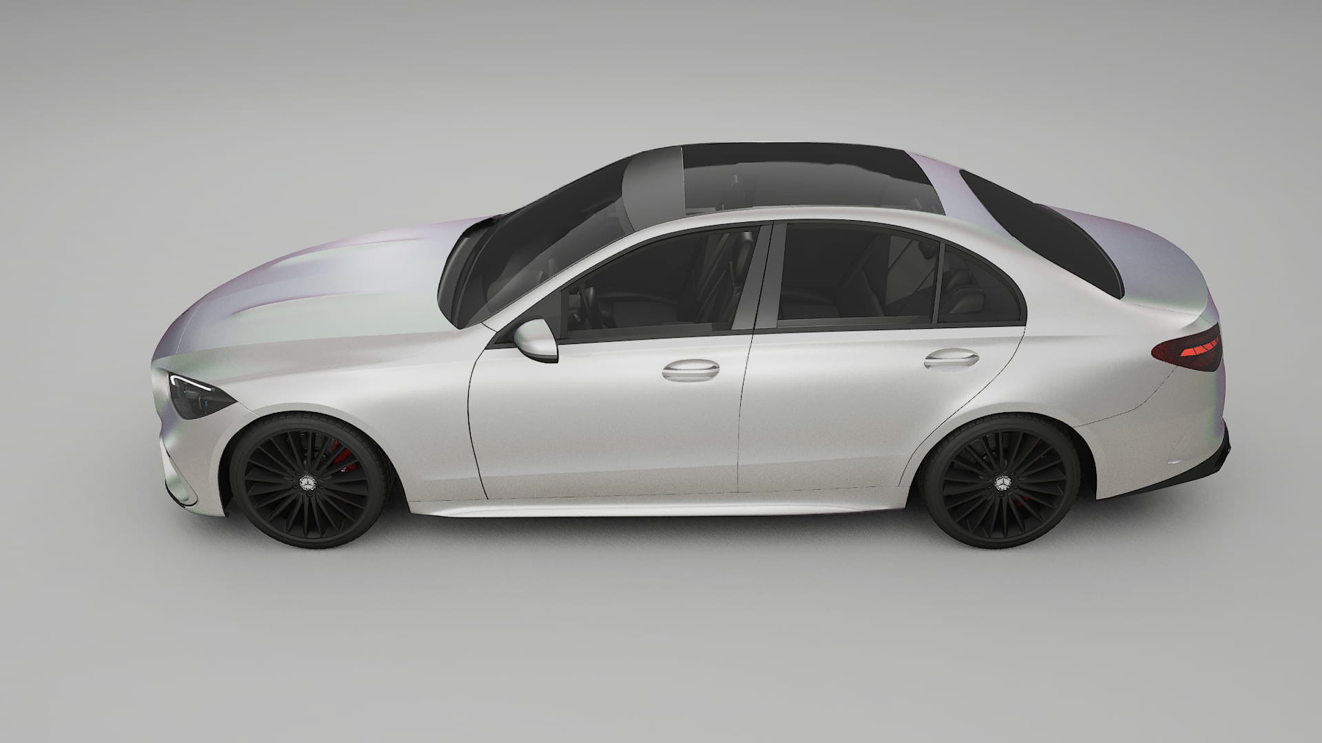 Mercedes C Class W206 TPU Lackschutzfolie | NEBULA Farbwechsel PPF – Komplett-Vorgeschnittener Kit
