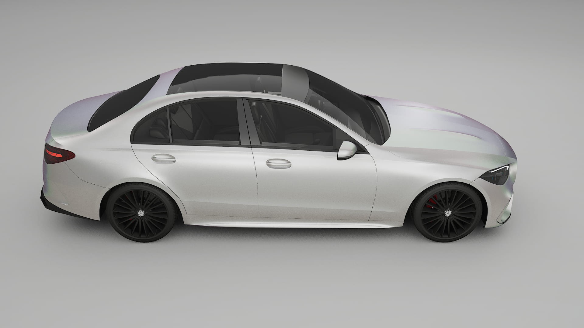 Mercedes C Class W206 TPU Lackschutzfolie | NEBULA Farbwechsel PPF – Komplett-Vorgeschnittener Kit