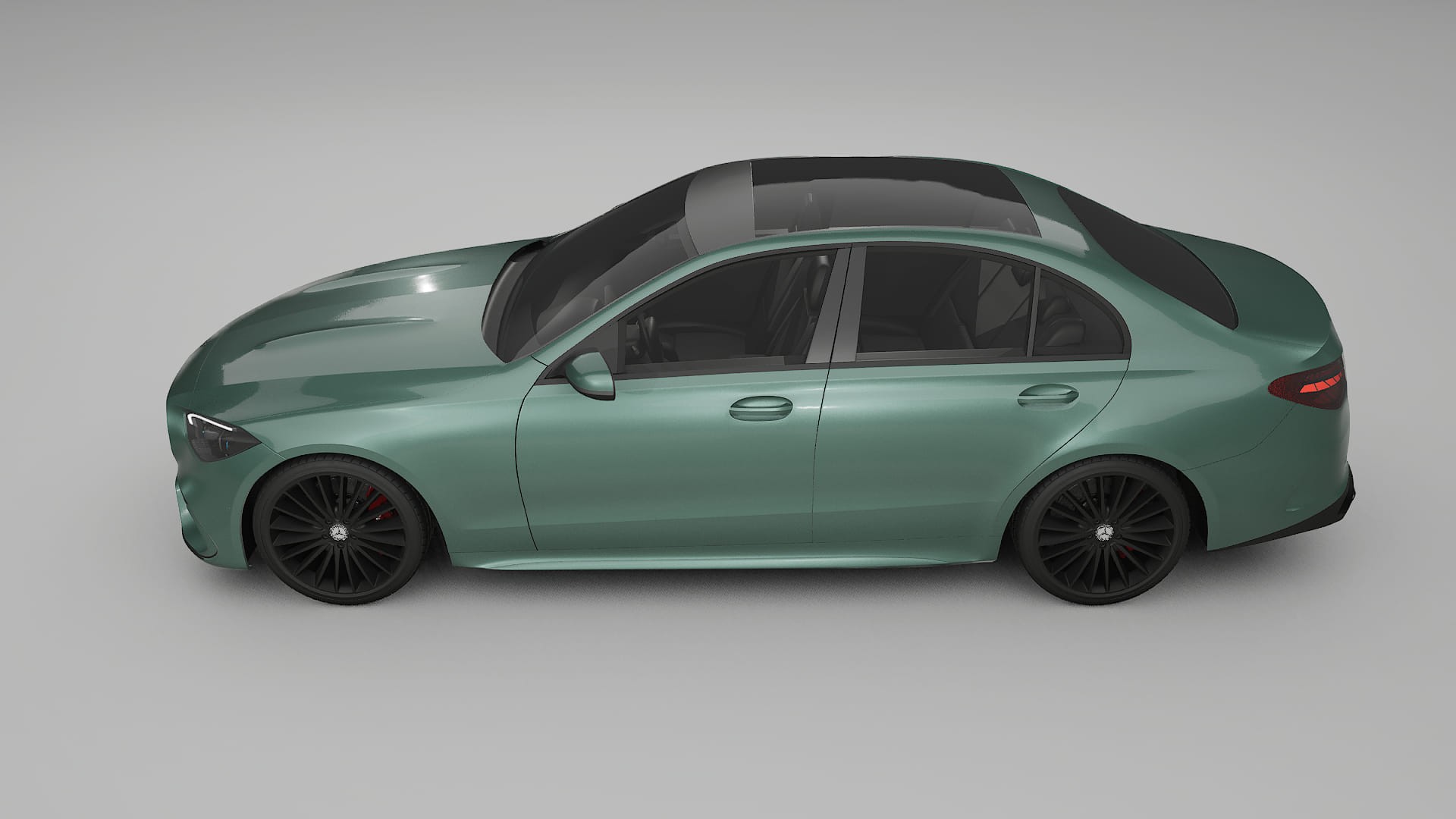 Mercedes C Class W206 TPU Lackschutzfolie | EVERGREEN Farbwechsel PPF – Komplett-Vorgeschnittener Kit