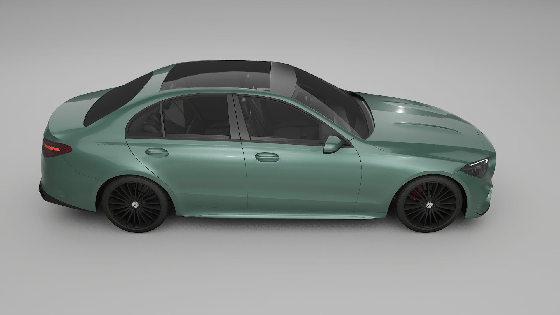 Mercedes C Class W206 TPU Lackschutzfolie | EVERGREEN Farbwechsel PPF – Komplett-Vorgeschnittener Kit