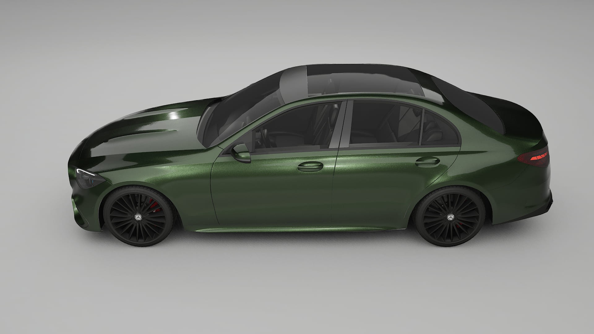 Mercedes C Class W206 TPU Lackschutzfolie | LAGOON Farbwechsel PPF – Komplett-Vorgeschnittener Kit