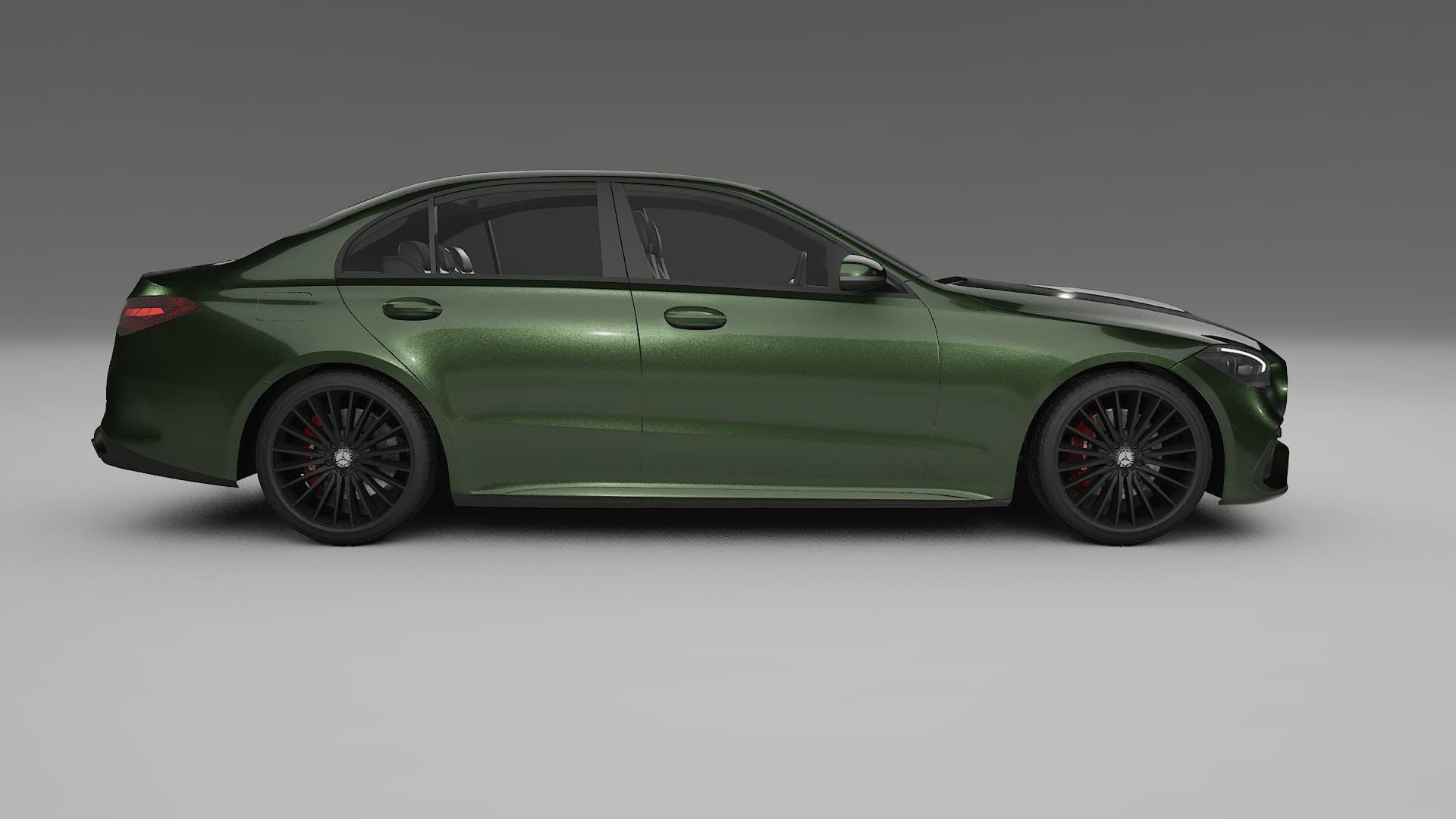 Mercedes C Class W206 TPU Lackschutzfolie | LAGOON Farbwechsel PPF – Komplett-Vorgeschnittener Kit