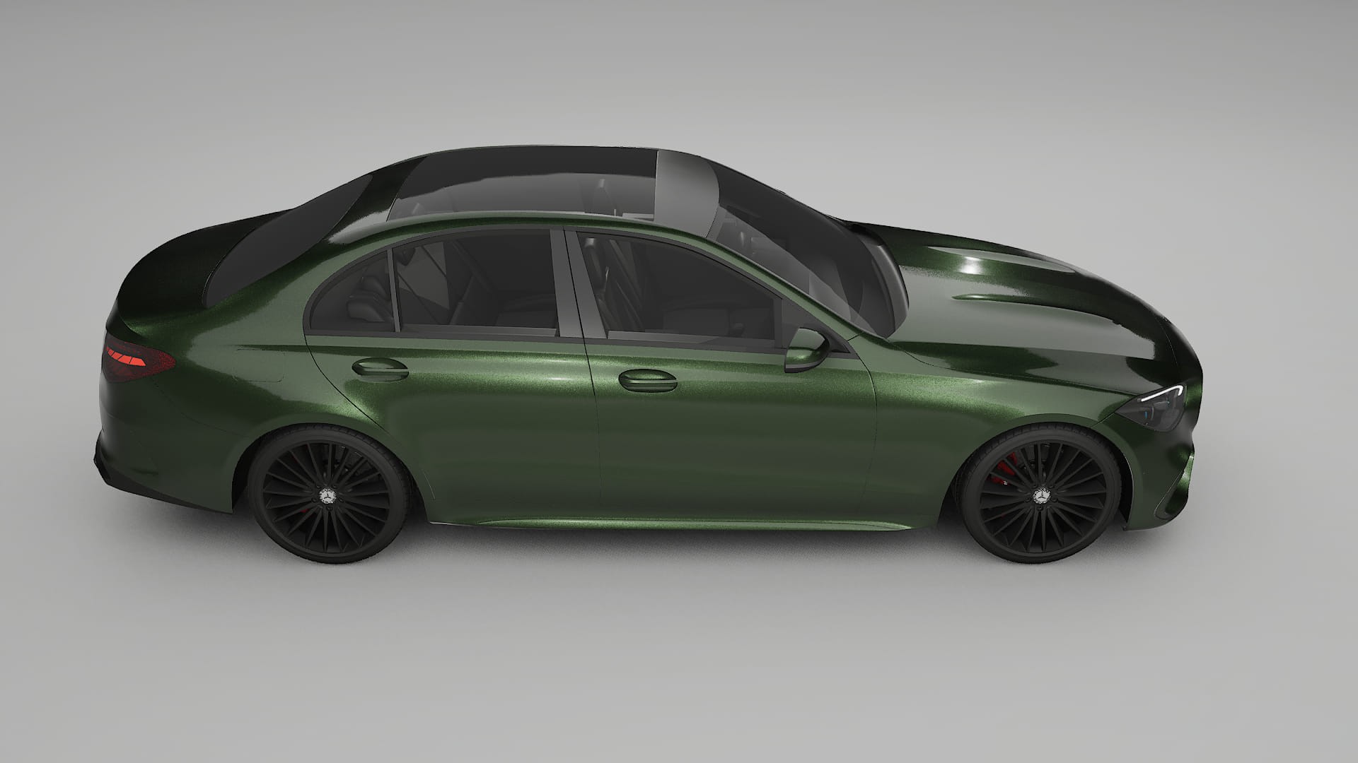 Mercedes C Class W206 TPU Lackschutzfolie | LAGOON Farbwechsel PPF – Komplett-Vorgeschnittener Kit