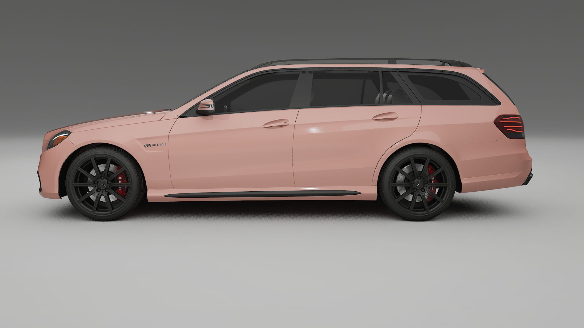 Mercedes E63 AMG Combi W212 facelift LCI TPU Lackschutzfolie | BLUSH Farbwechsel PPF – Komplett-Vorgeschnittener Kit