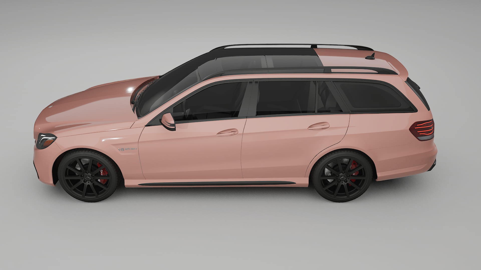 Mercedes E63 AMG Combi W212 facelift LCI TPU Lackschutzfolie | BLUSH Farbwechsel PPF – Komplett-Vorgeschnittener Kit