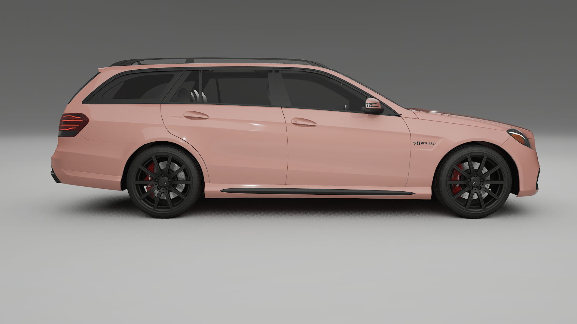 Mercedes E63 AMG Combi W212 facelift LCI TPU Lackschutzfolie | BLUSH Farbwechsel PPF – Komplett-Vorgeschnittener Kit