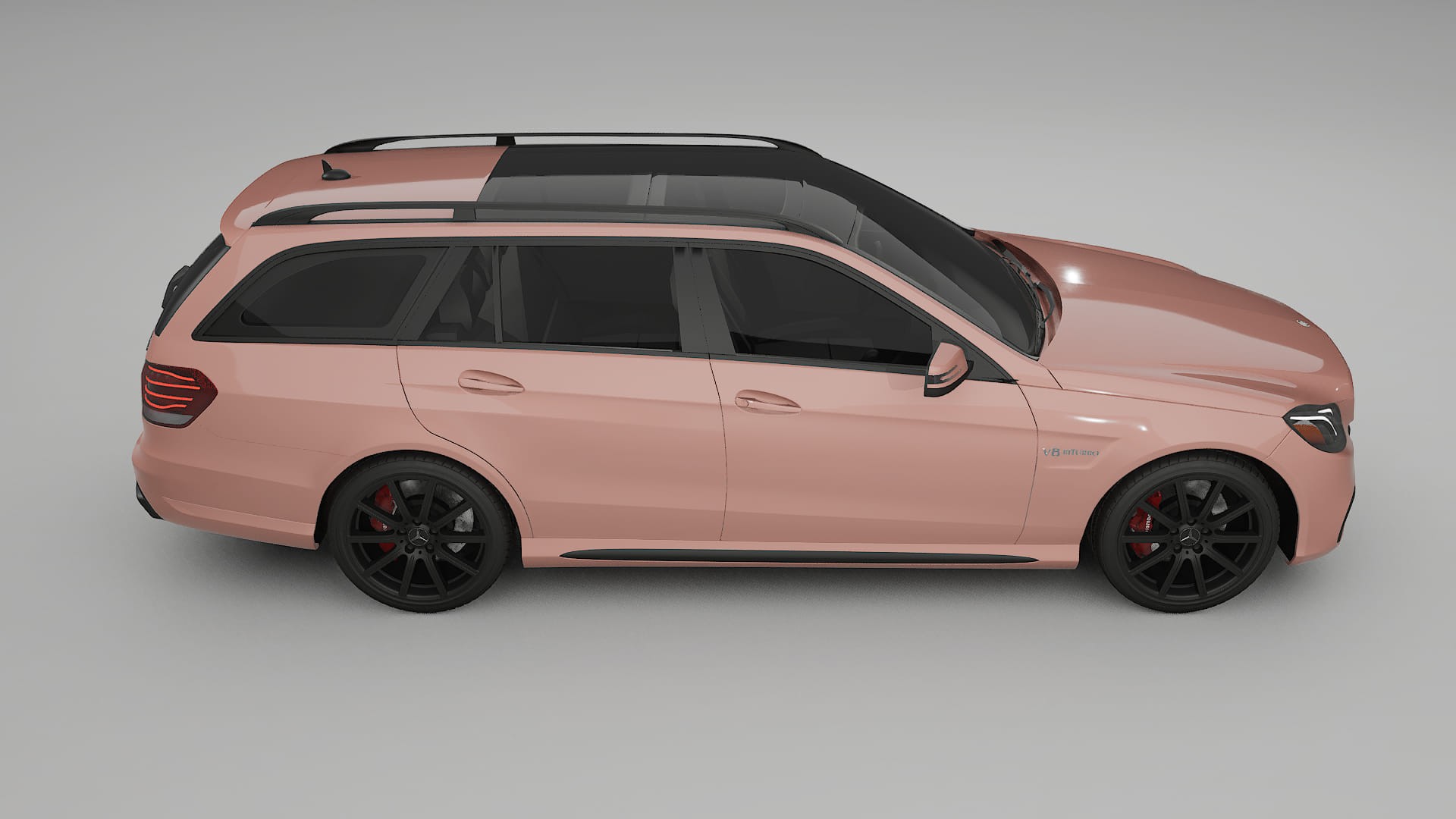 Mercedes E63 AMG Combi W212 facelift LCI TPU Lackschutzfolie | BLUSH Farbwechsel PPF – Komplett-Vorgeschnittener Kit