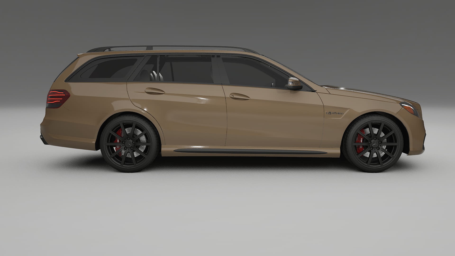 Mercedes E63 AMG Combi W212 facelift LCI TPU Lackschutzfolie | SAHARA Farbwechsel PPF – Komplett-Vorgeschnittener Kit